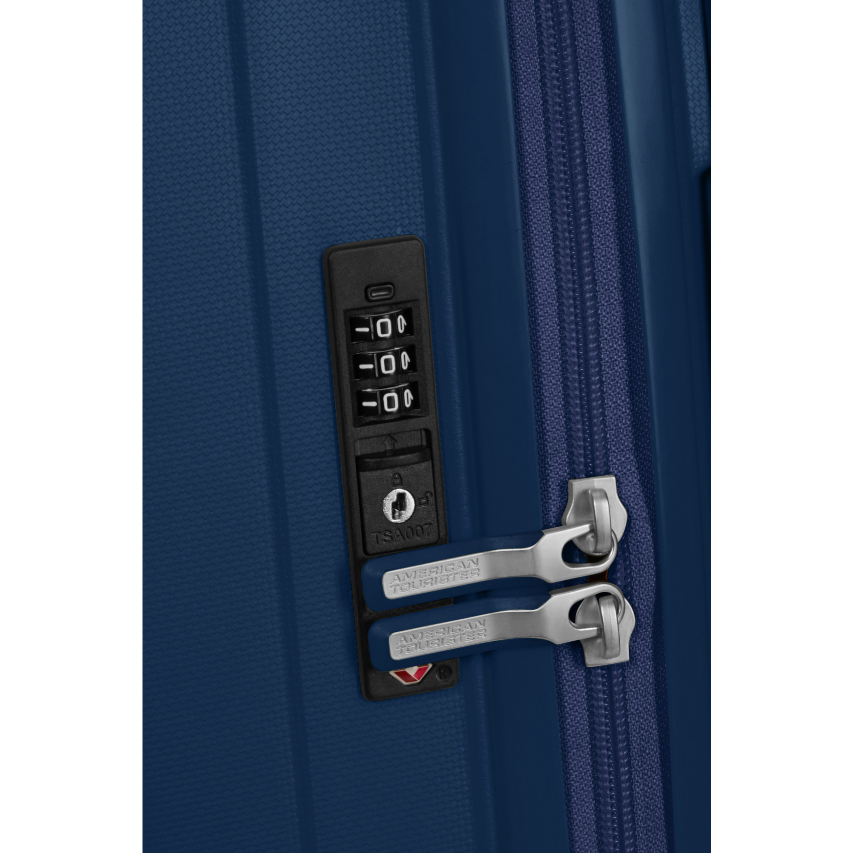 Rejoy 4-wheel suitcase size L AMERICAN TOURISTER Blue