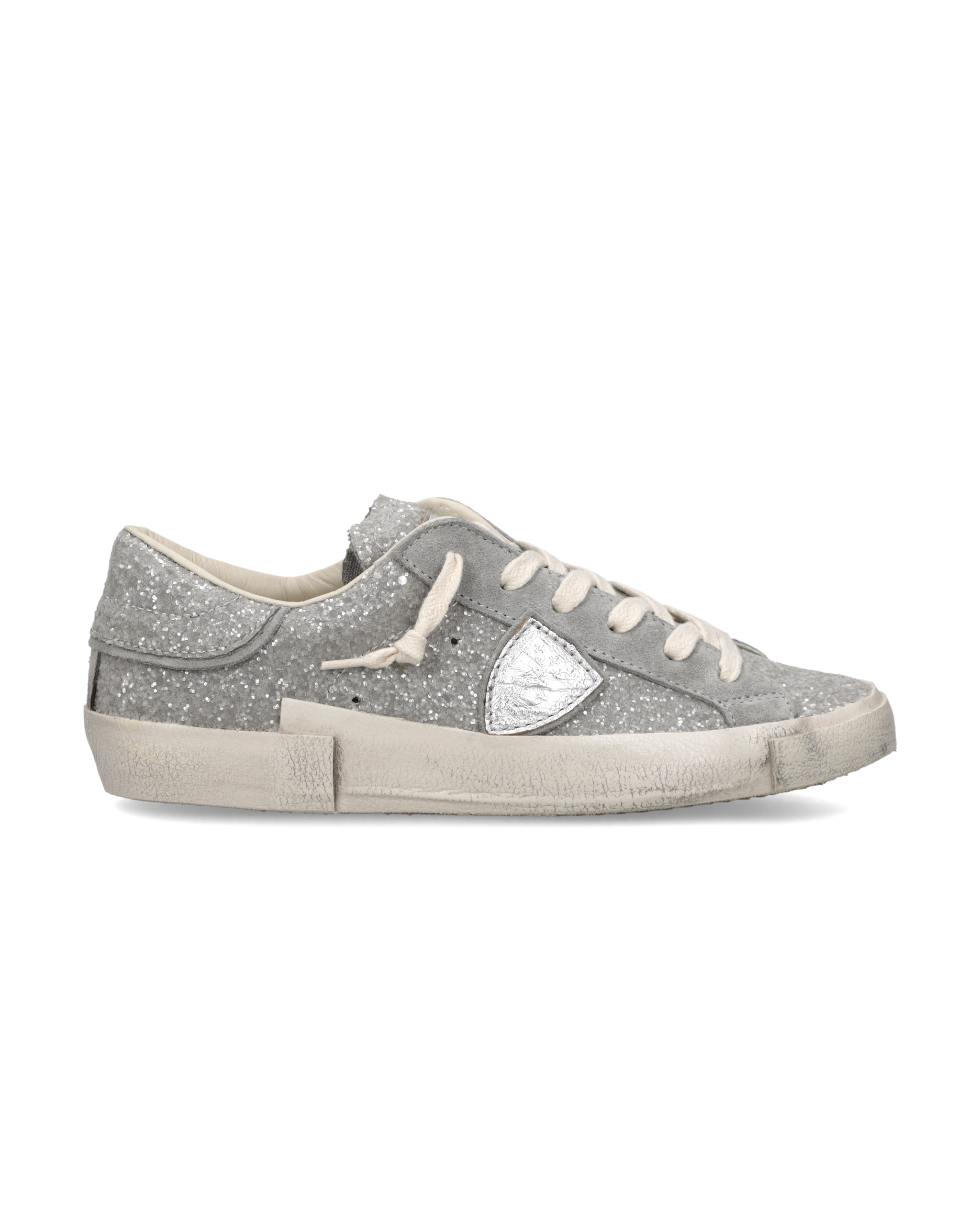 Tennis sneakers. PHILIPPE MODEL Silver