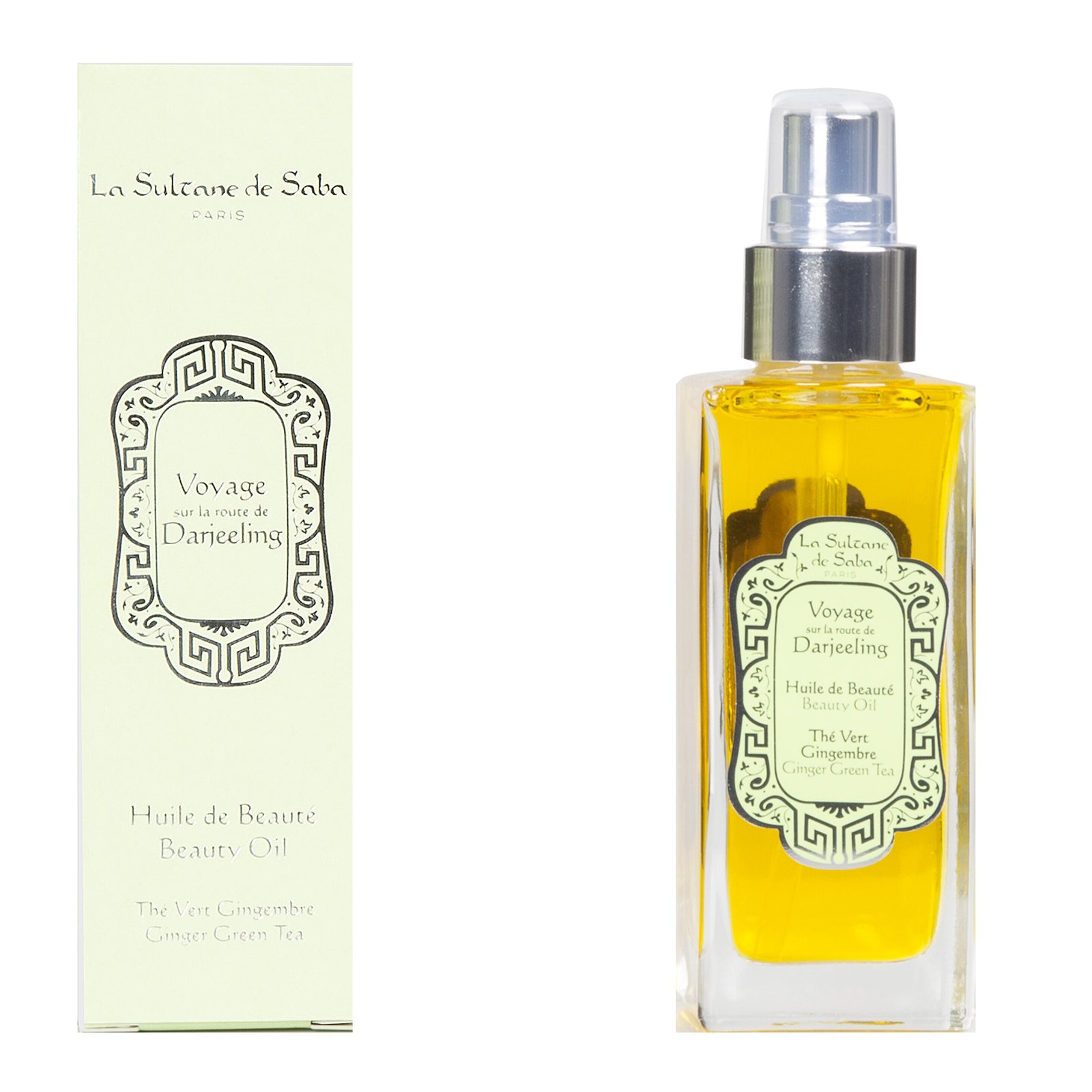 Olie - Groene thee & Gember LA SULTANE DE SABA No color