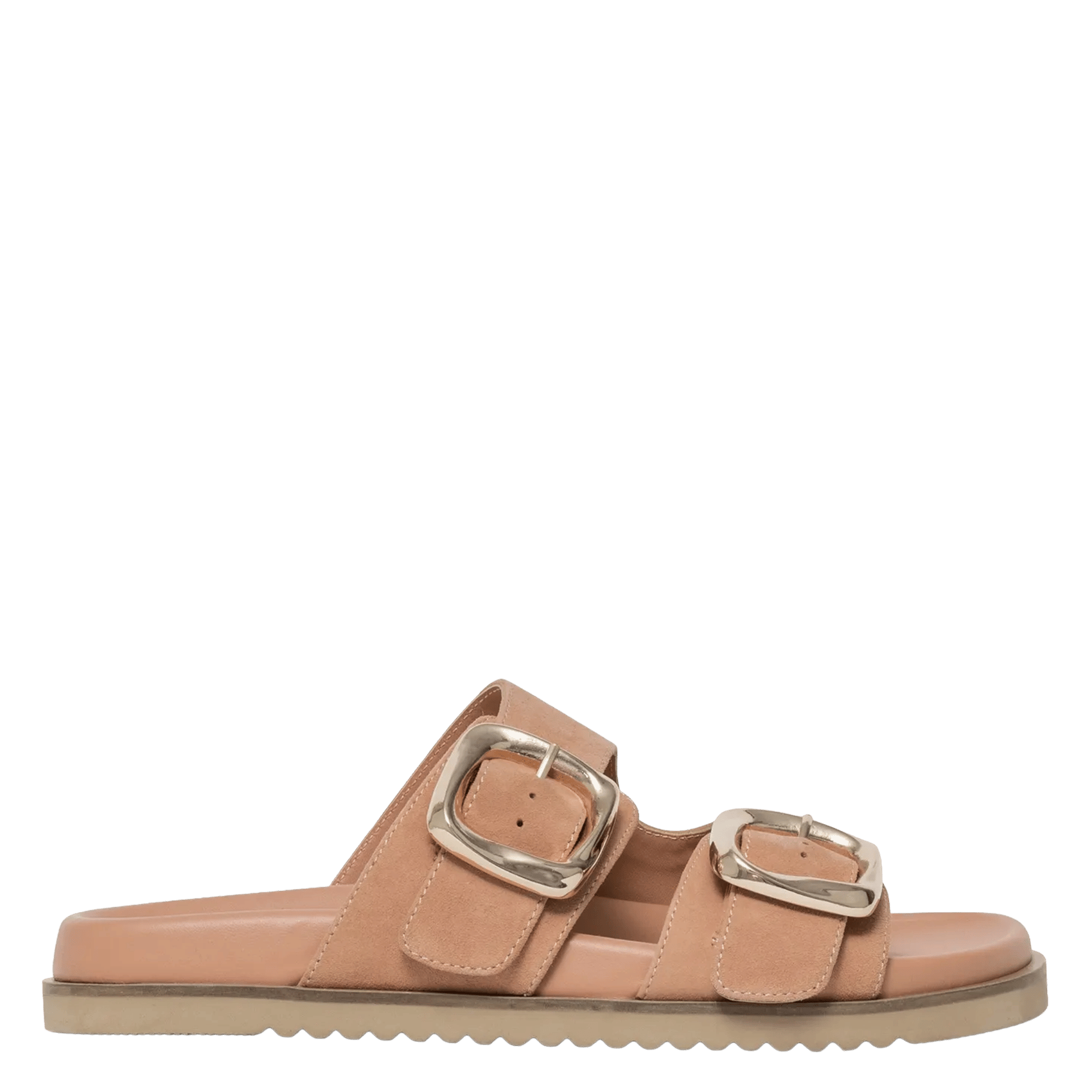 Slippers van zacht leer BOCAGE Roze