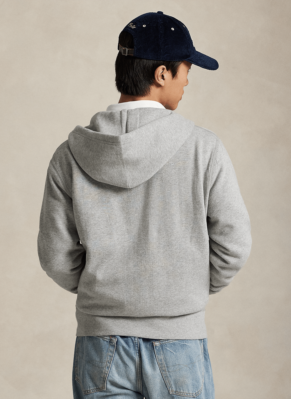 Sweat à capuche en coton mélangé POLO RALPH LAUREN Multicolore