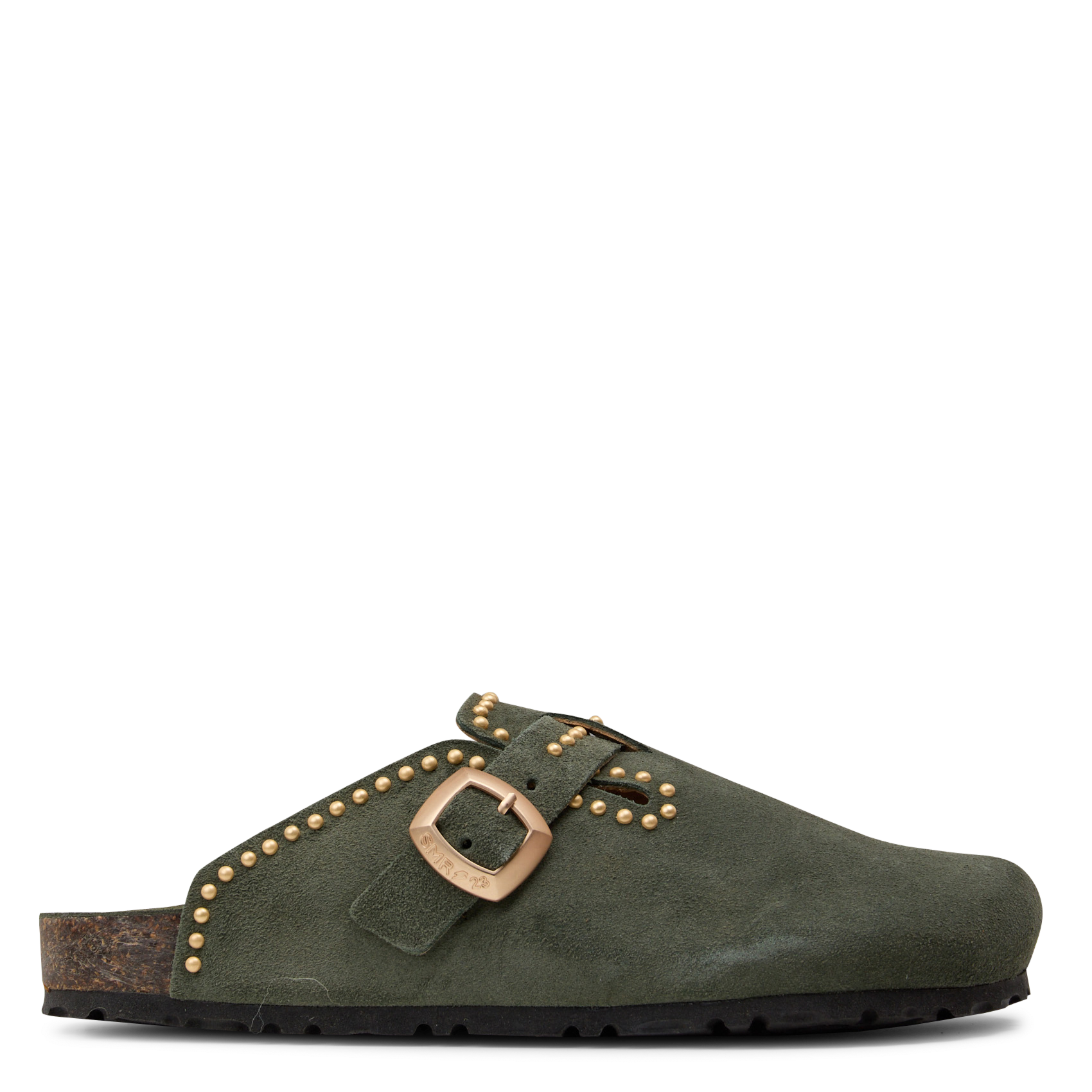 Mules plates en cuir suédé SEMERDJIAN - SMR