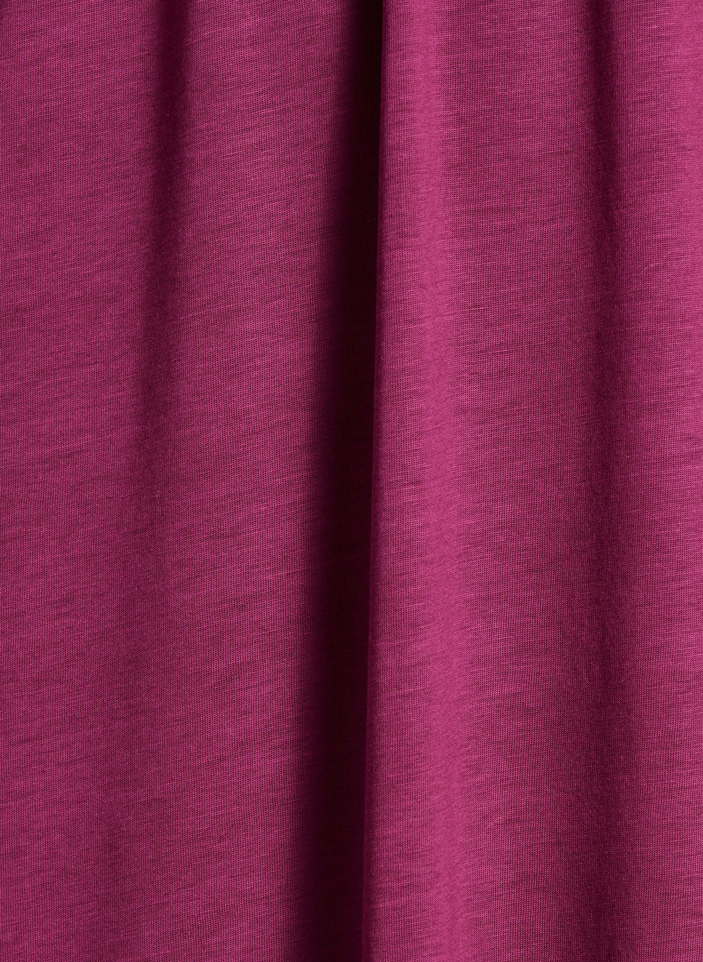 Langes Kleid mit V-Ausschnitt LA FEE MARABOUTEE Violett