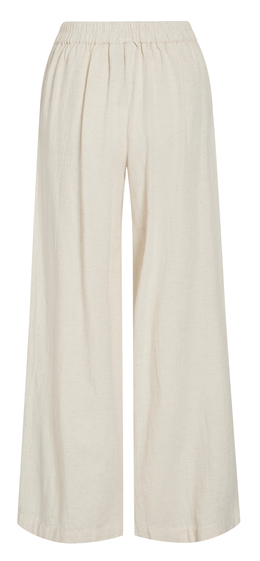 Embroidered wide-leg pants VILA Beige