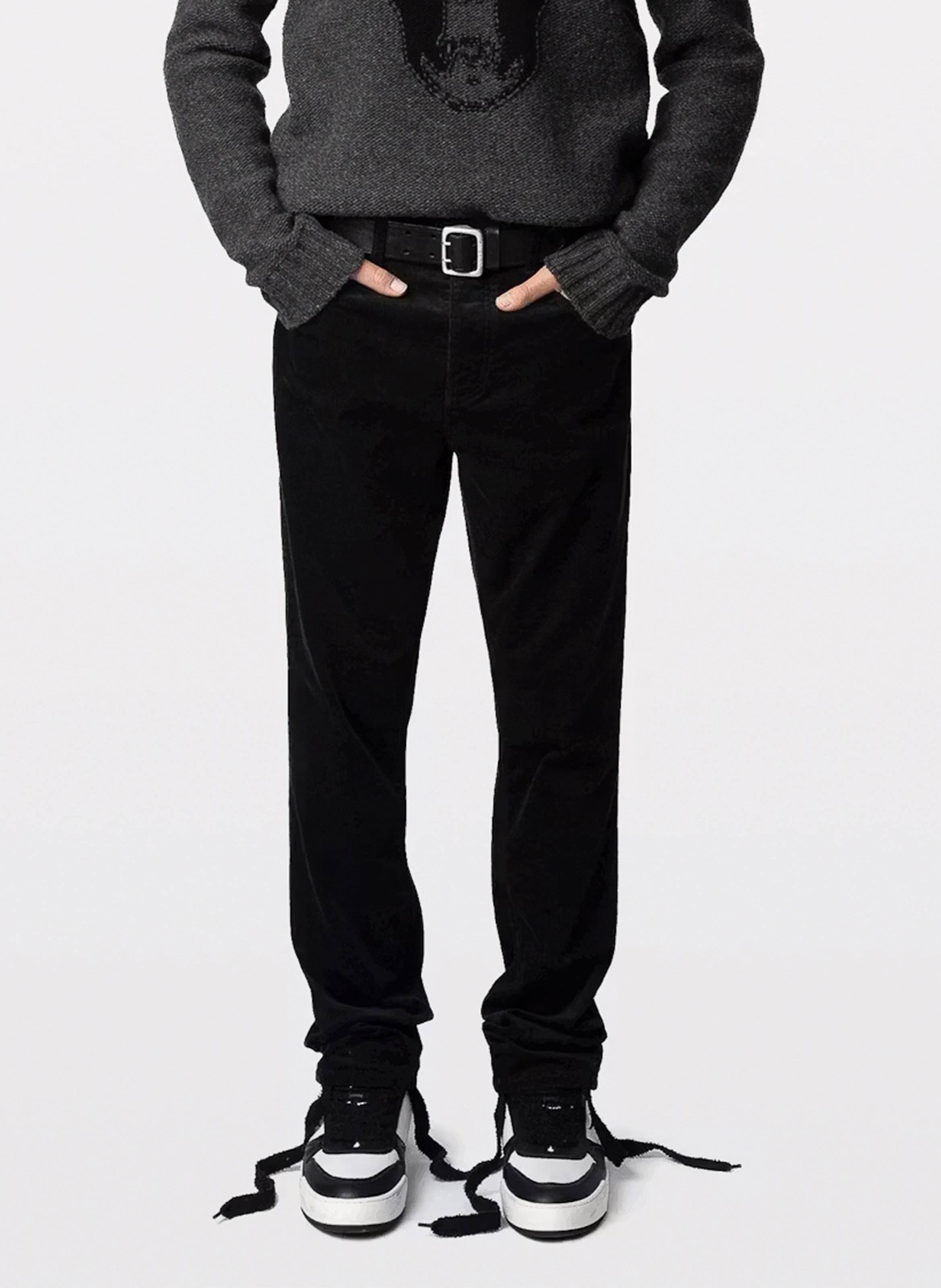 Pantalon ajustée en coton mélangé ZADIG&VOLTAIRE