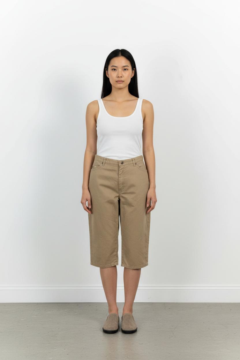 PANTS LEE - Seconde Main Brown