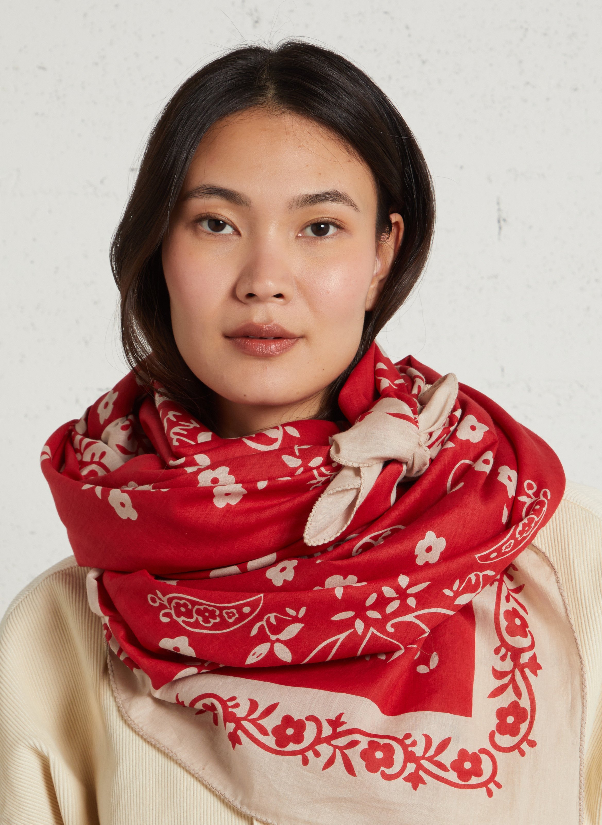 Foulard van biokatoen LEON & HARPER