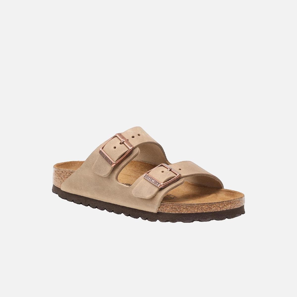 Arizona flat sandals BIRKENSTOCK Brown