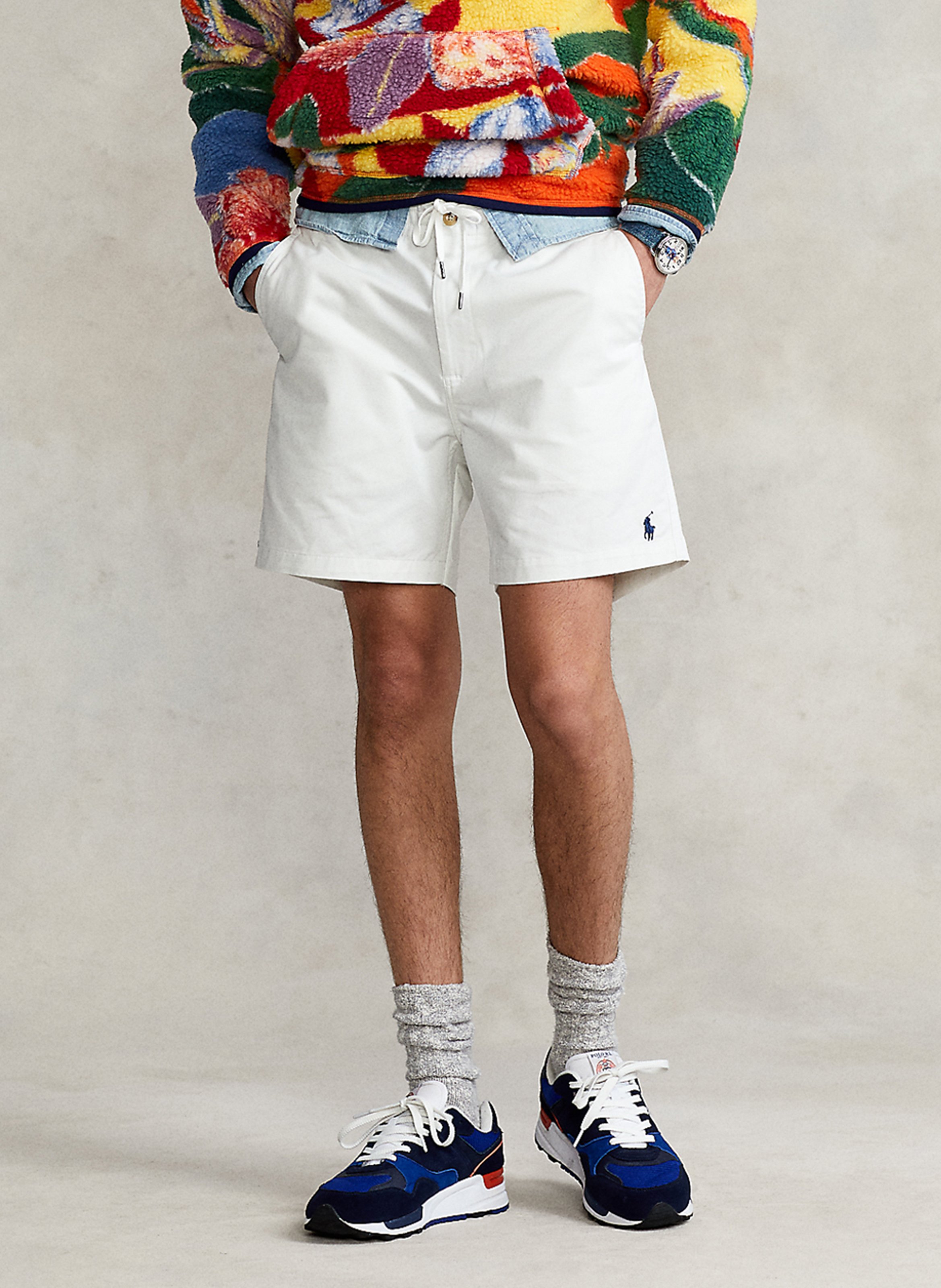 Baumwollshorts POLO RALPH LAUREN Weiss
