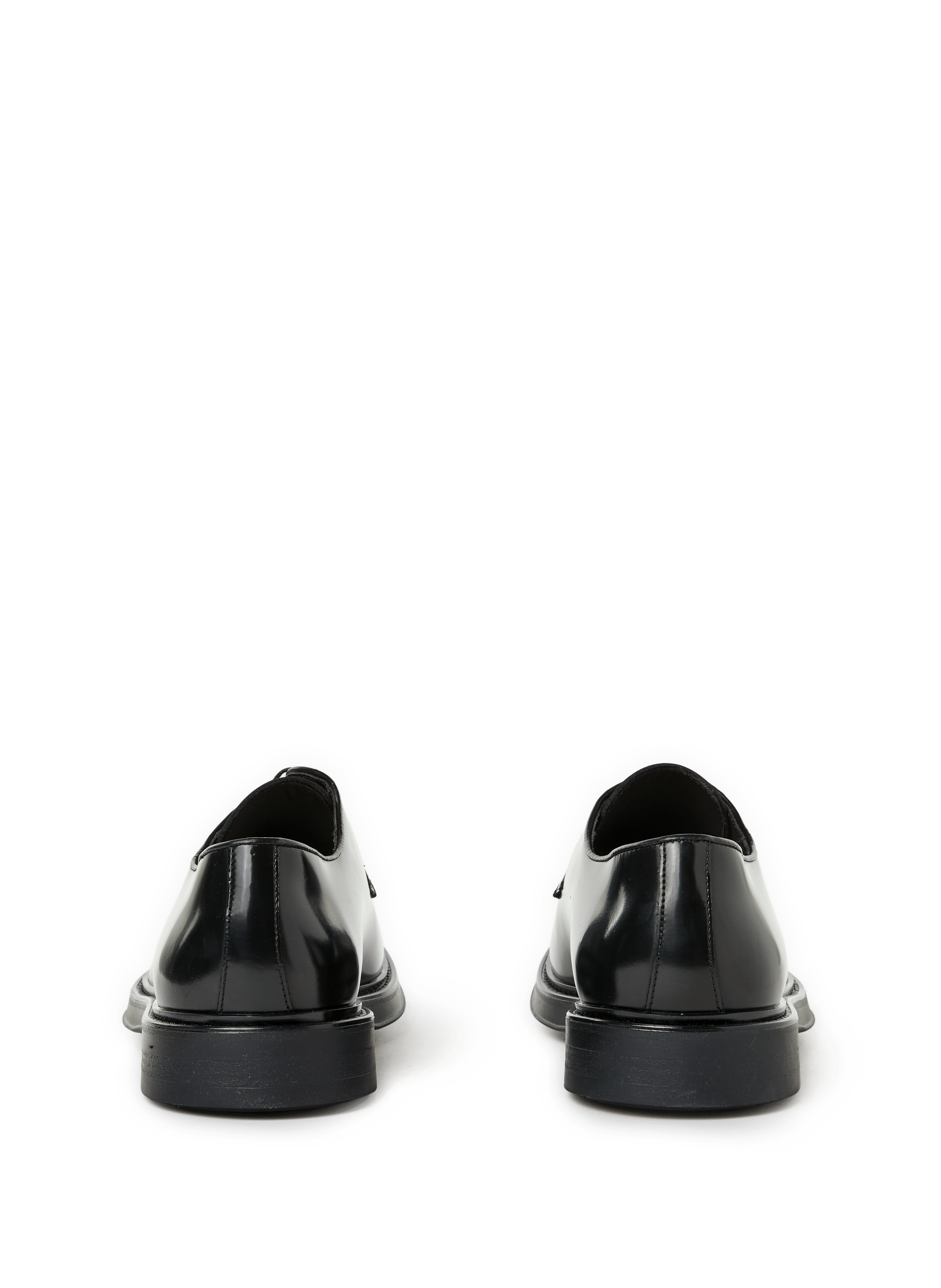 Veal leather derby shoes SAISON 1865 Black