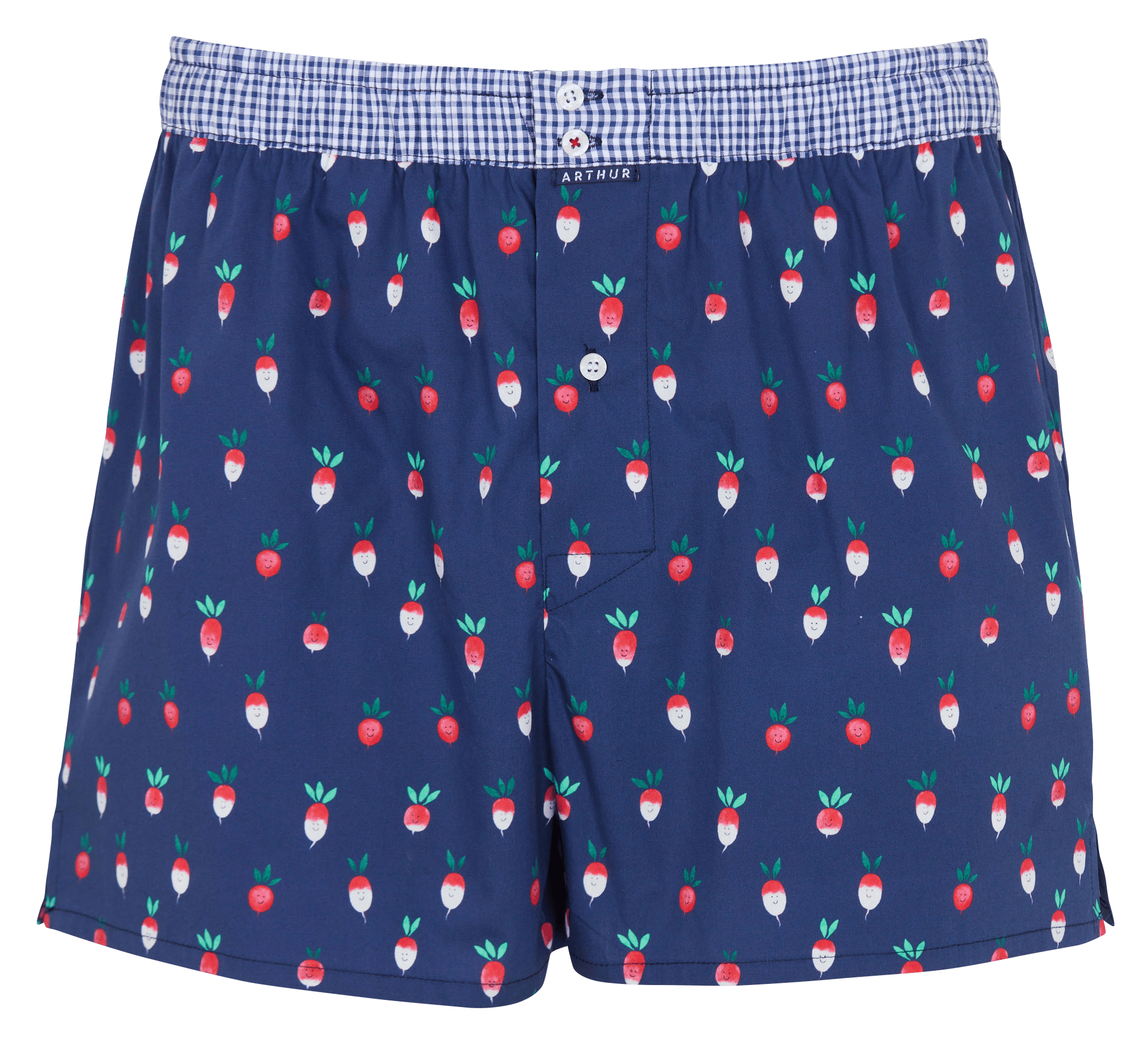 Baumwoll-Boxershorts ARTHUR Blau