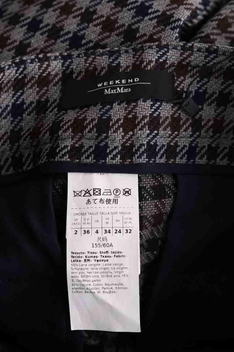 Wide-leg pants MAX MARA - Seconde Main Grey