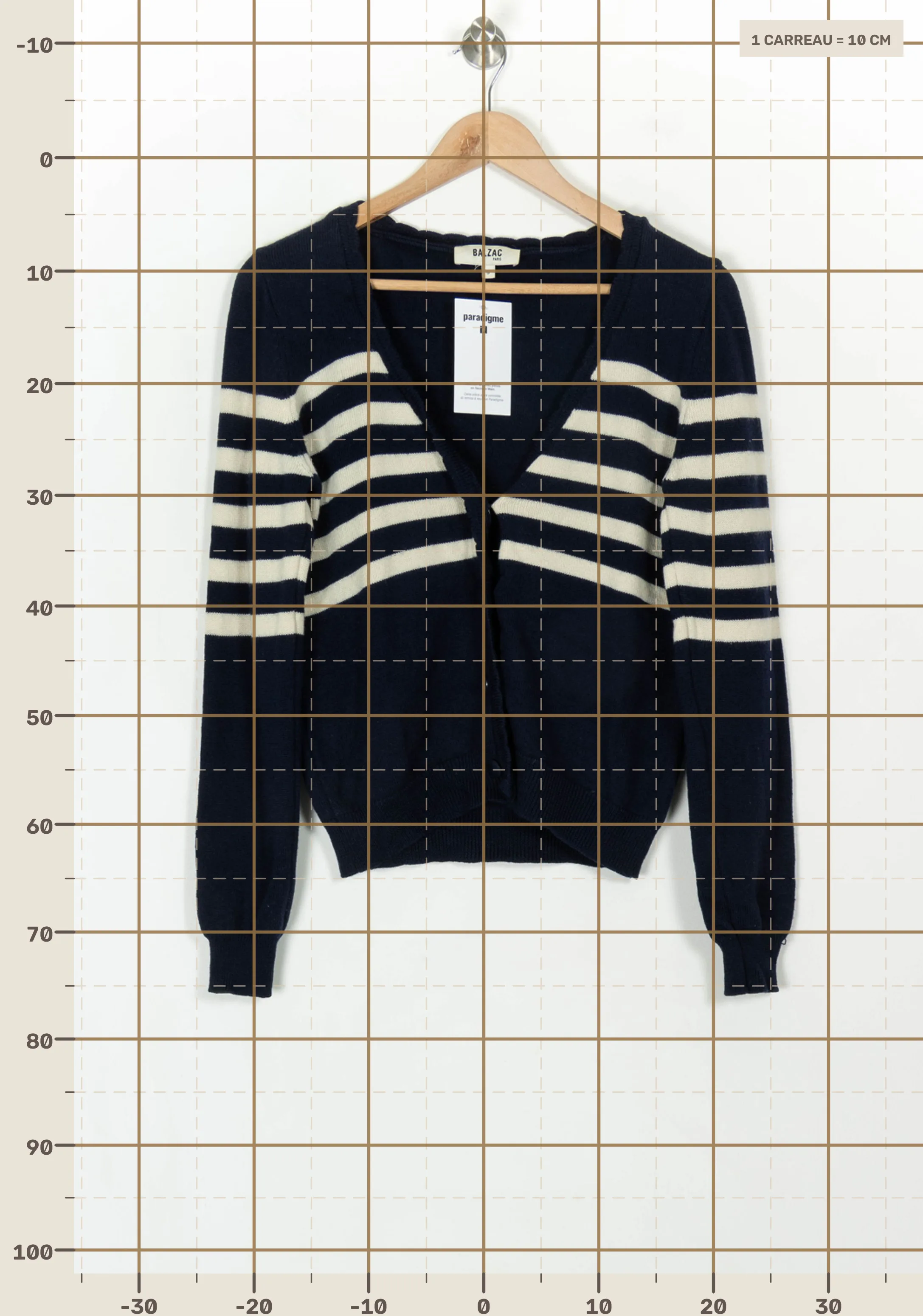 Cardigan BALZAC PARIS - Seconde Main Blue