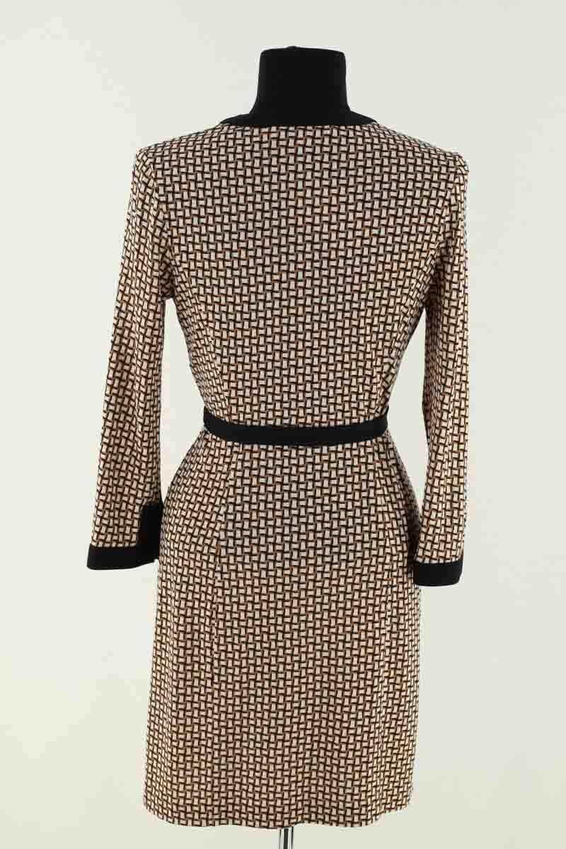 Robe DIANE VON FURSTENBERG - Seconde Main Beige