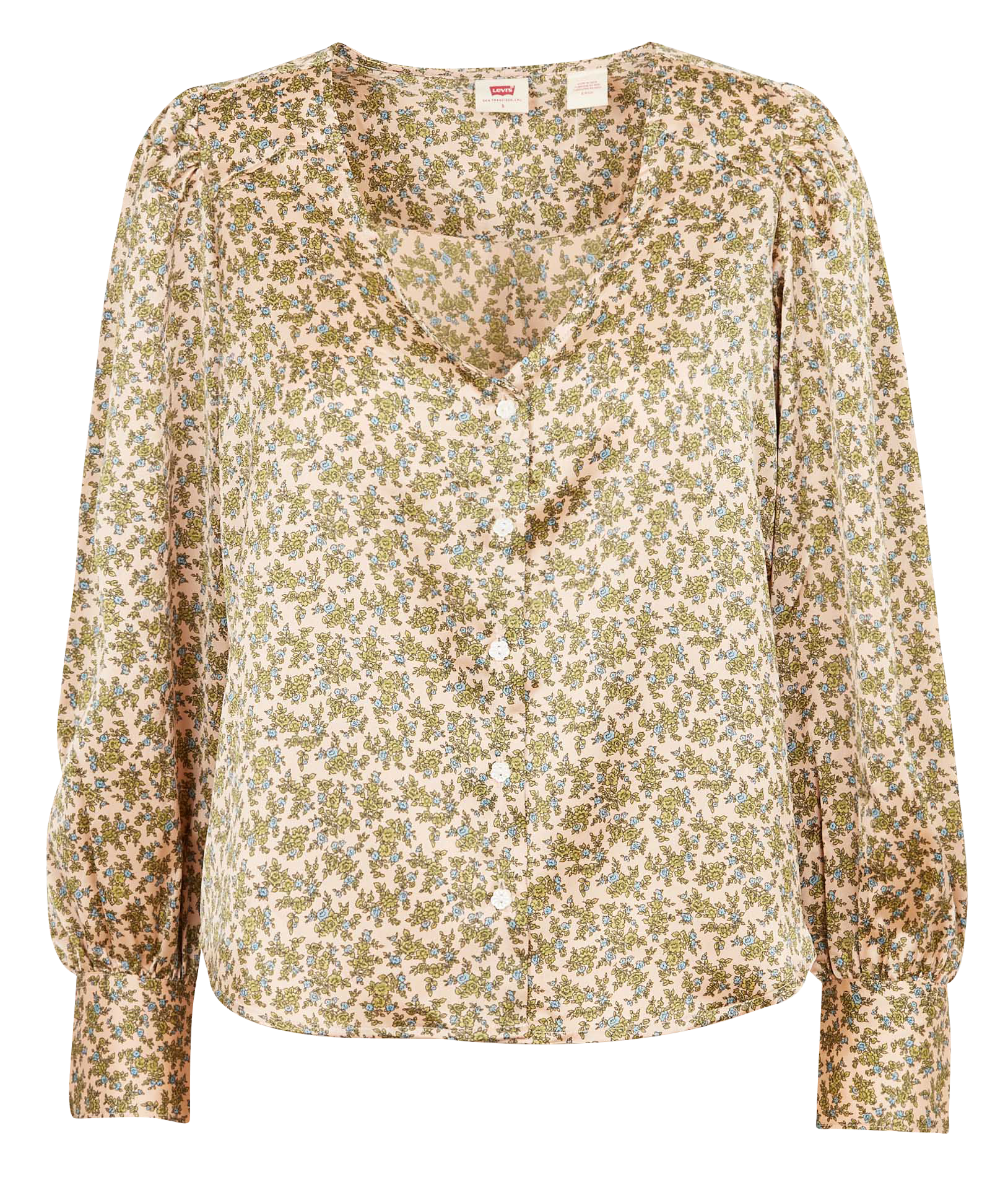 Top col V imprimé fleuri LEVI'S Multicolore