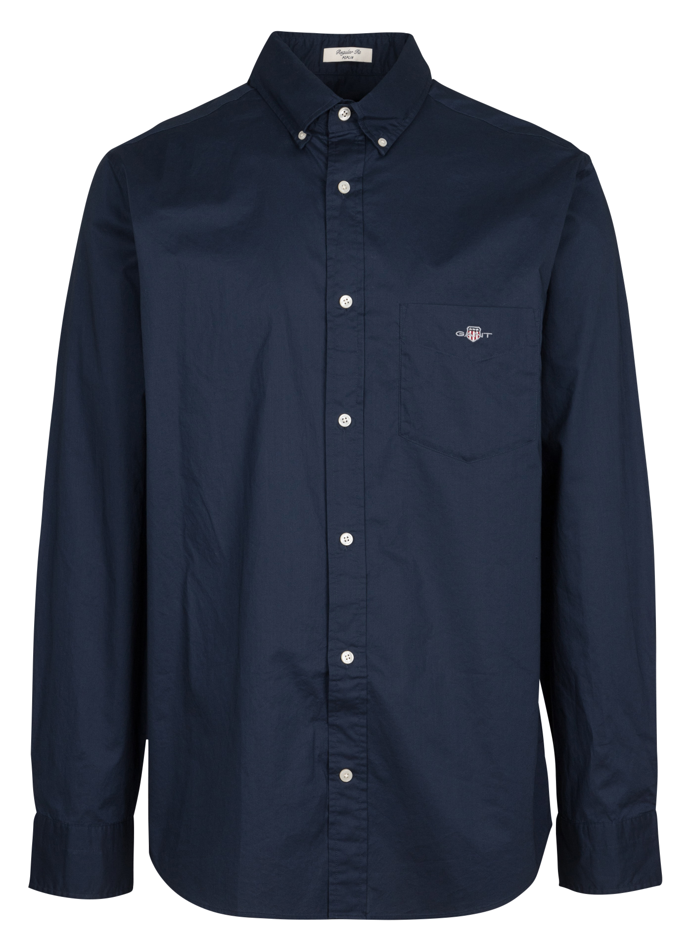 Gerade geschnittenes Hemd aus recycelter Baumwolle mit klassischem Kragen GANT