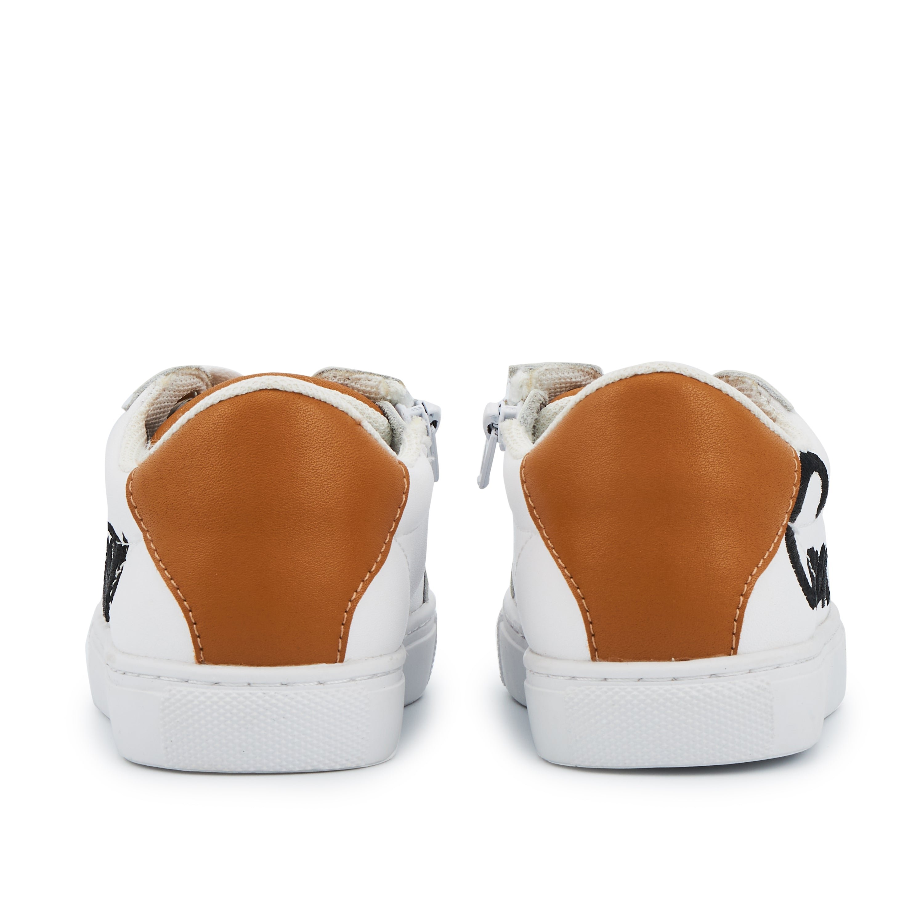 Leather sneakers BONS BAISERS PARIS White