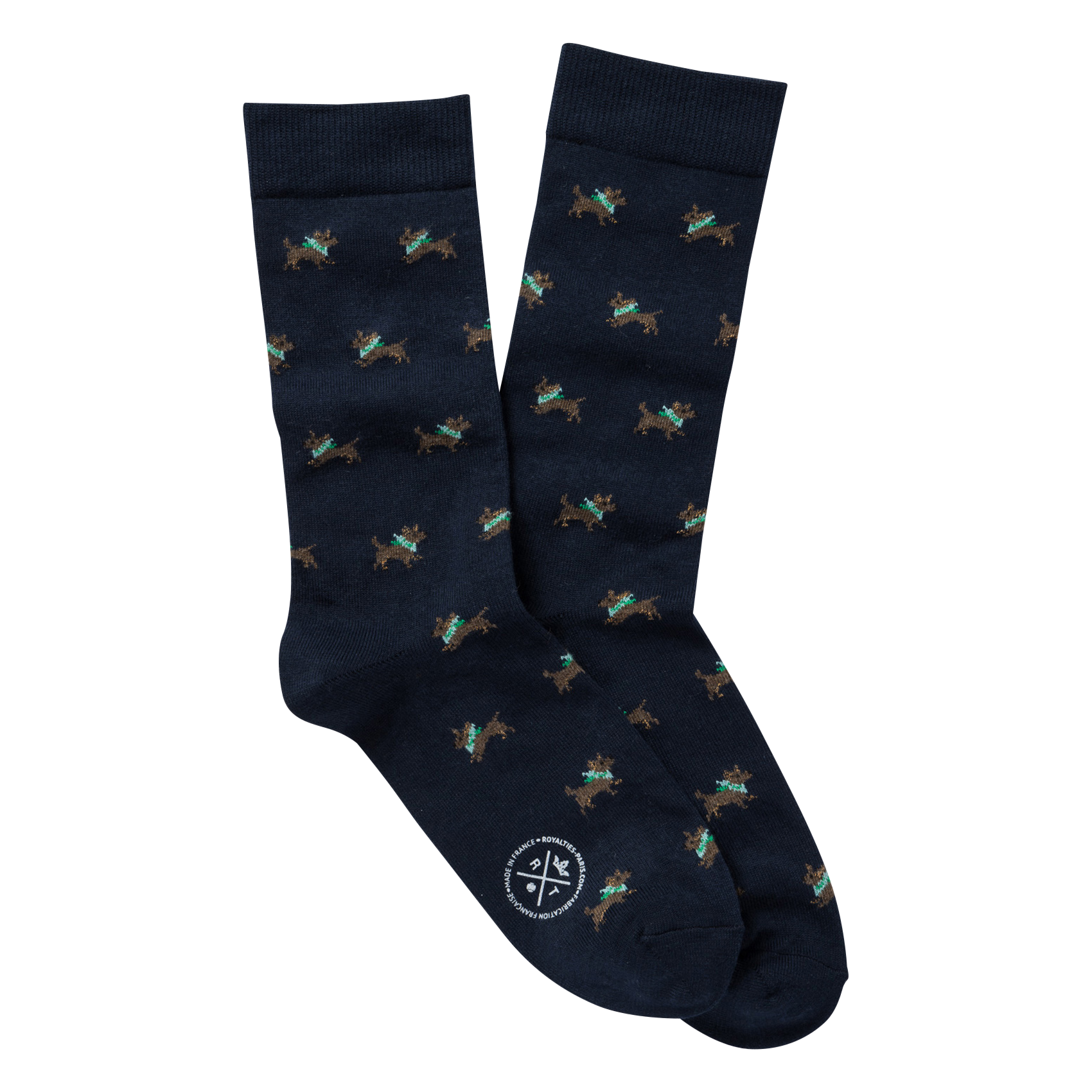 Cotton socks with logo ROYALTIES