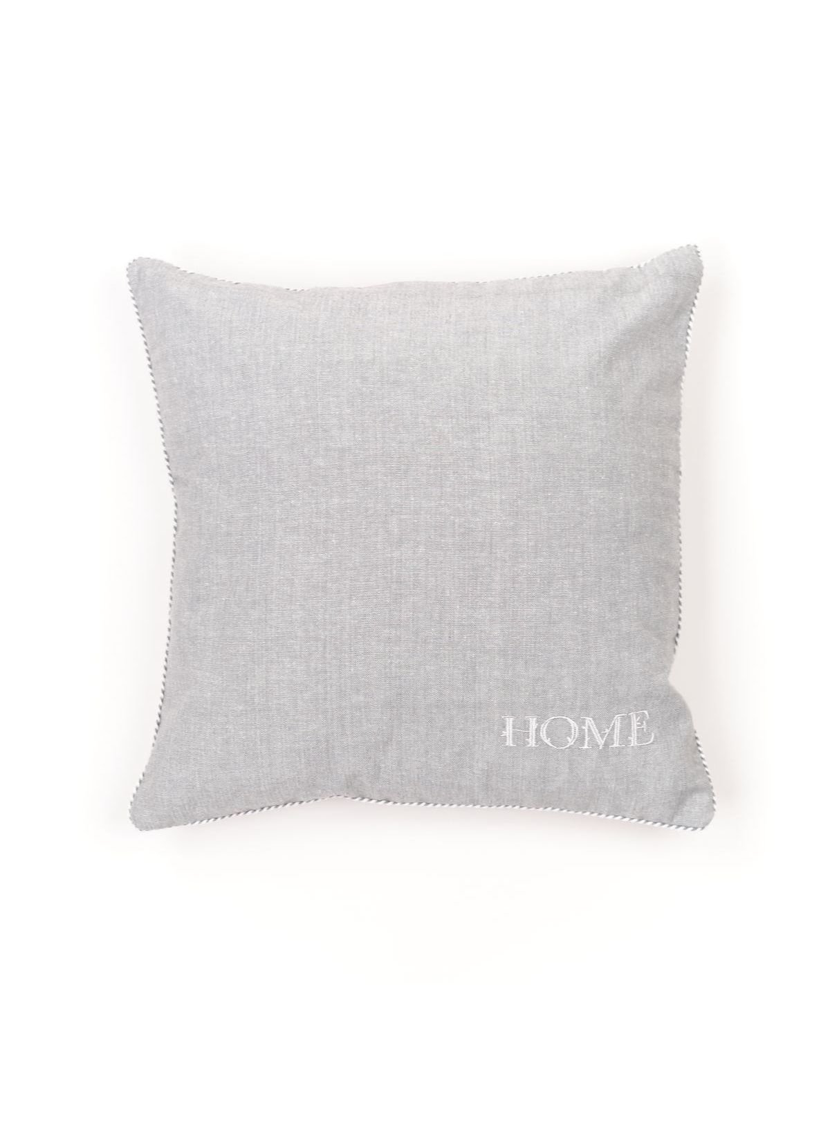 Removable cotton cushion TODAY LINGE DE MAISON Grey