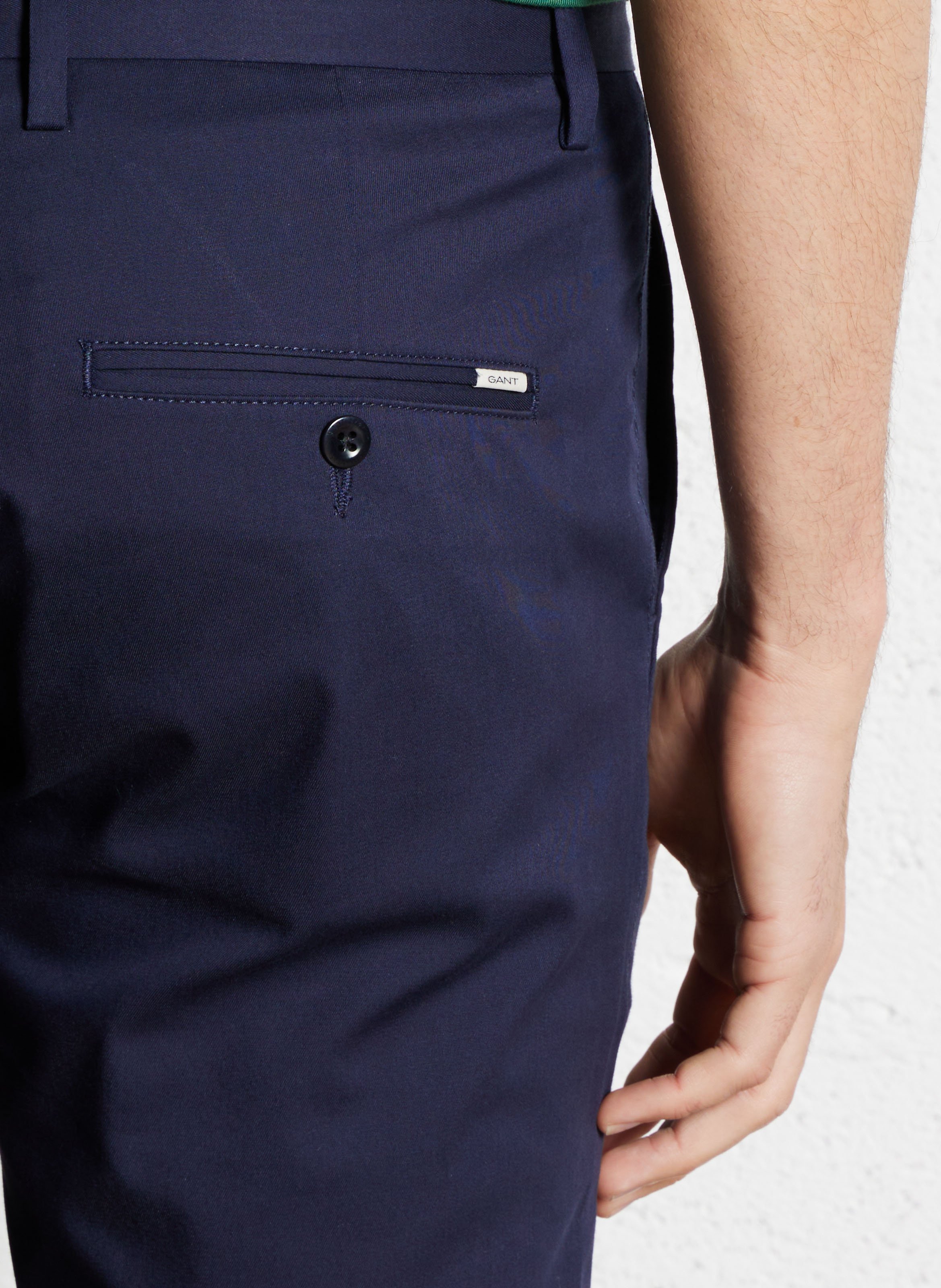 Cotton-blend bucket hat GANT Blue