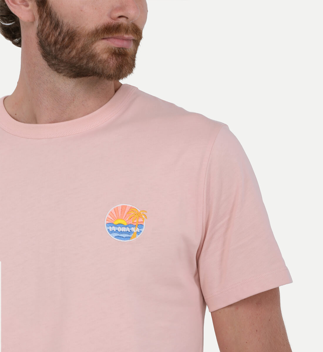 Cotton iaorana t-shirt GILI'S Pink