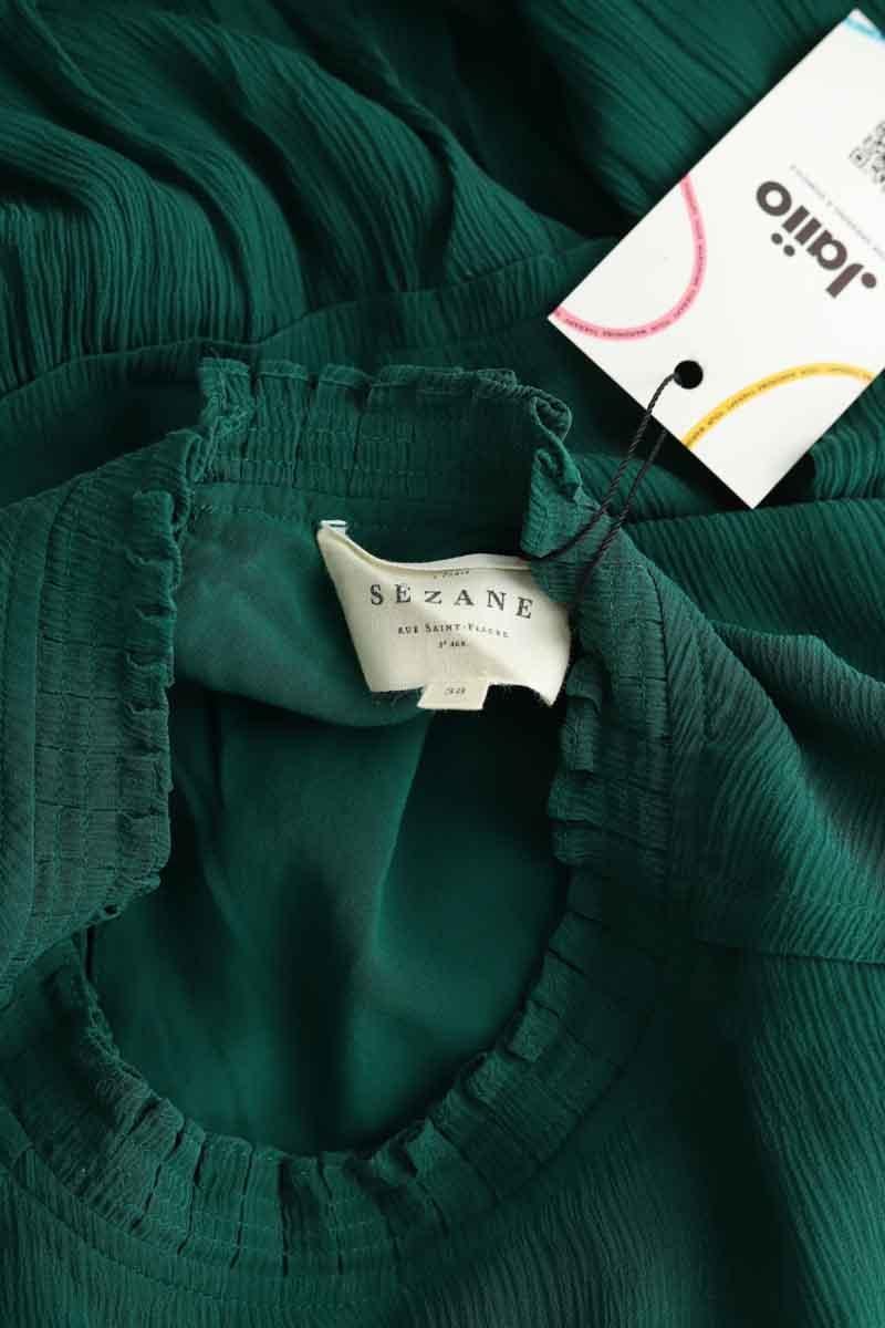 Polo shirt SEZANE - Seconde main Green