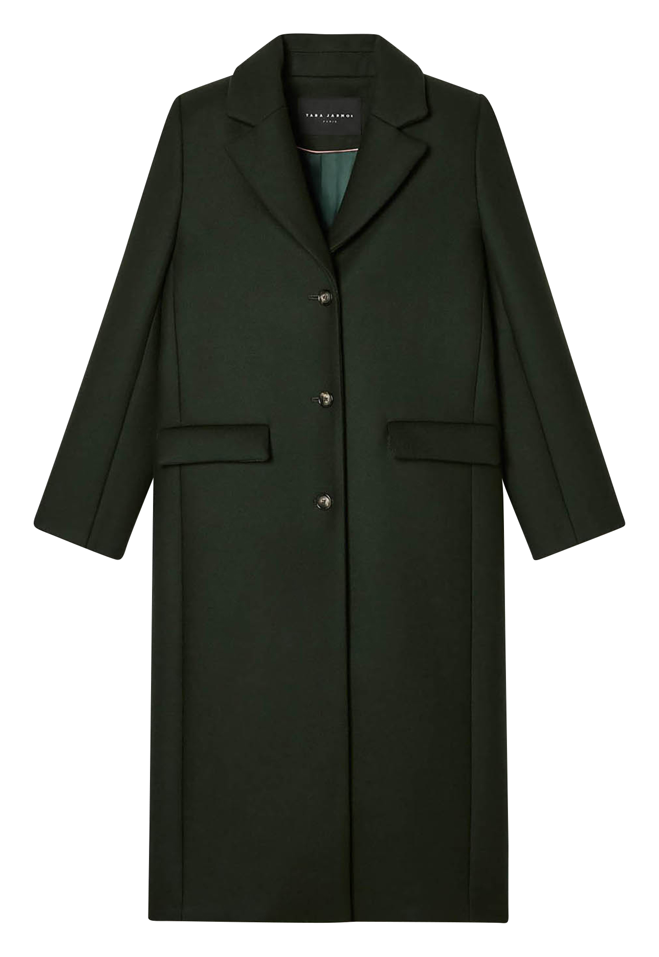 Alpaca wool coat  TARA JARMON Green