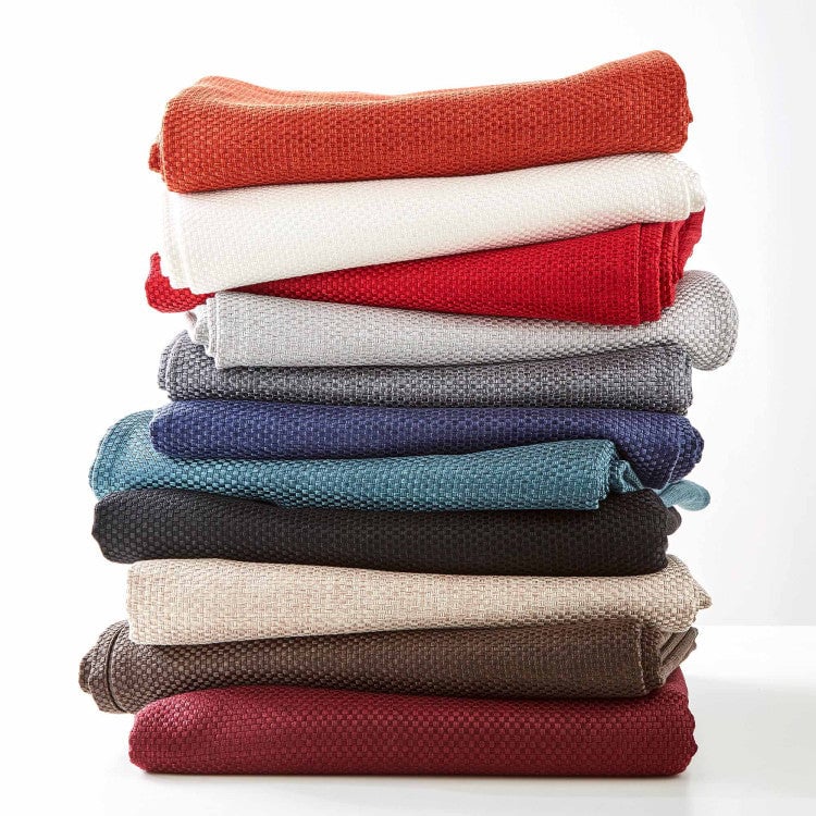 Curtain with eyelets MADURA Orange