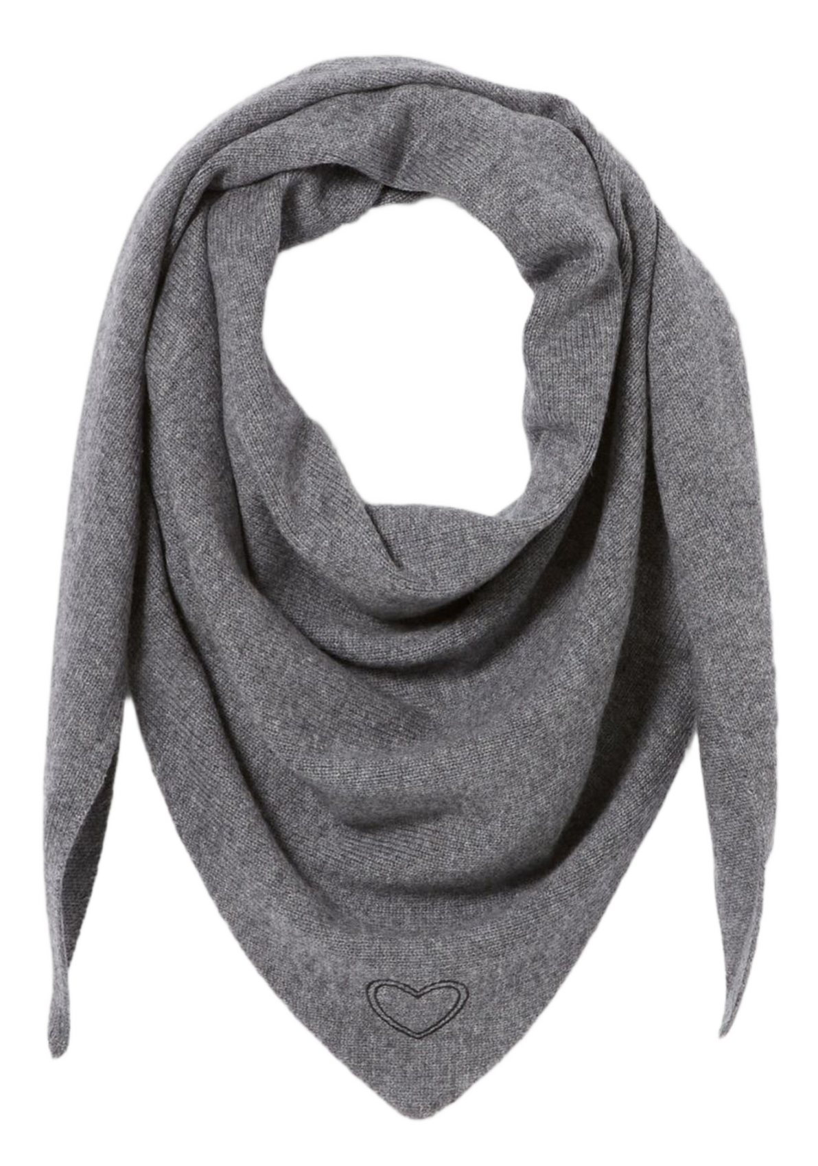 Foulard en cachemire CLAUDIE PIERLOT Gris