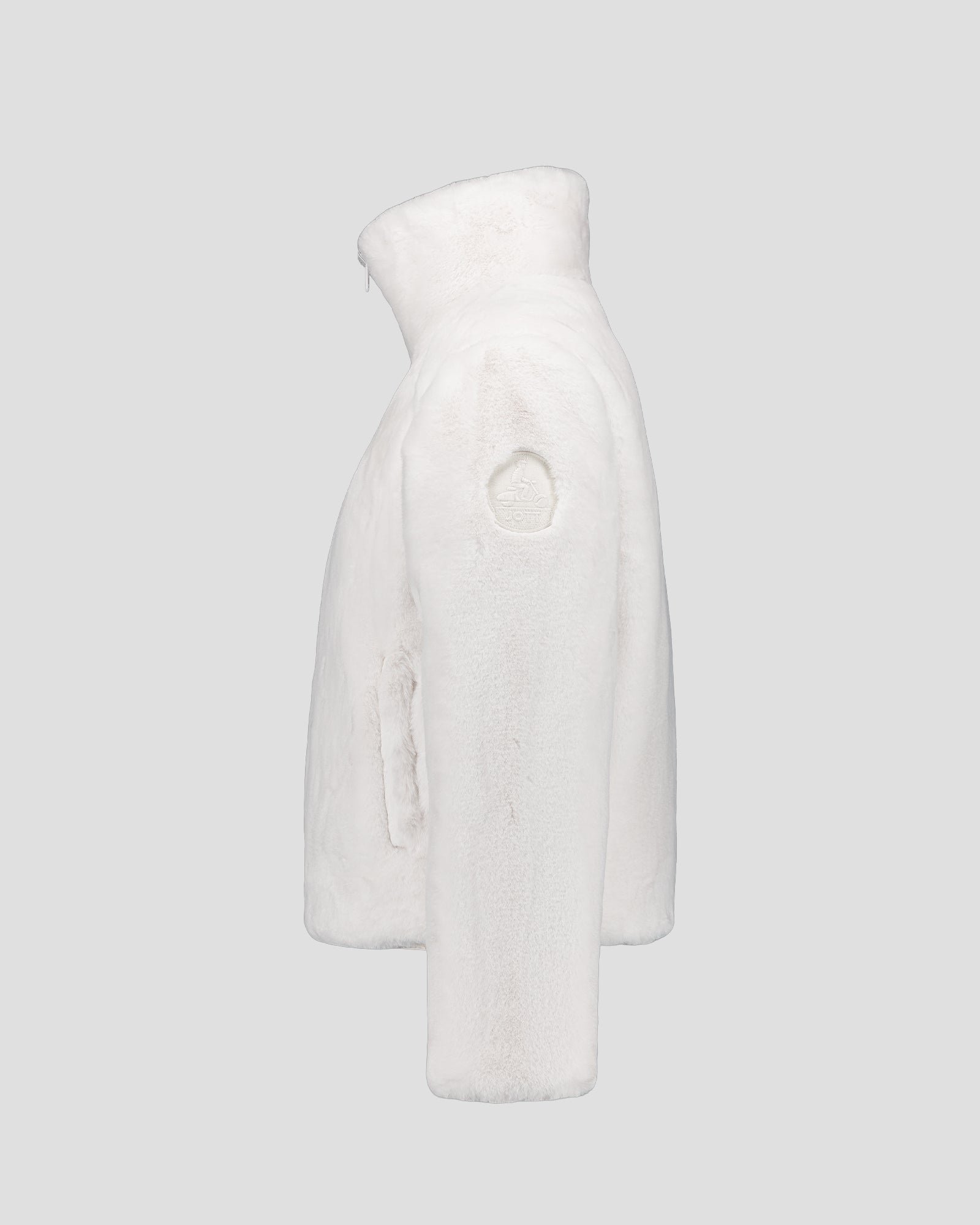 Olga faux fur puffer jacket JOTT White