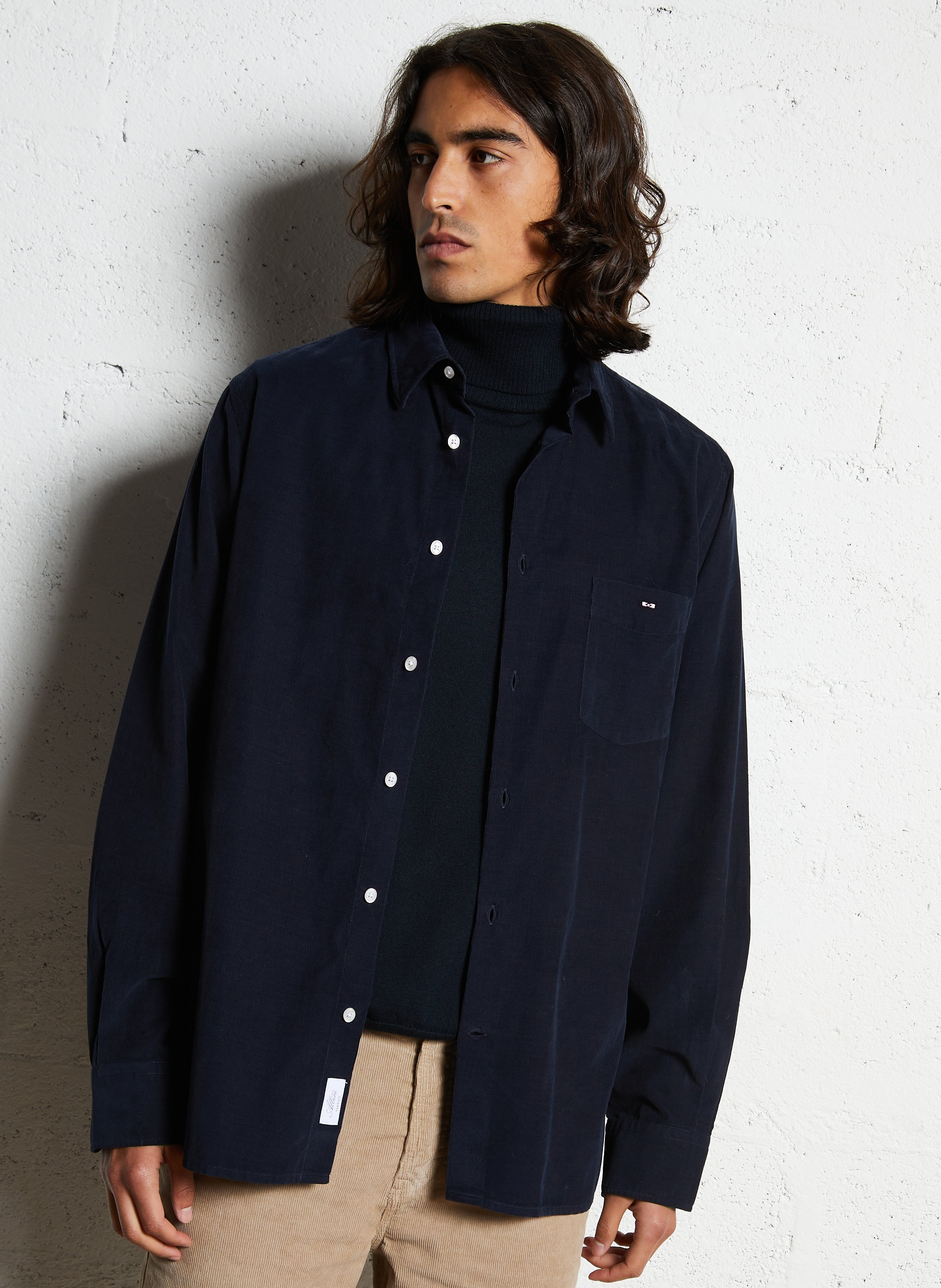 Surchemise en velours côtelé EDEN PARK