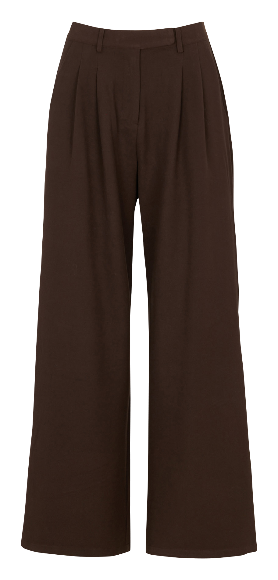 Weit geschnittene Hose LA PETITE ETOILE Braun