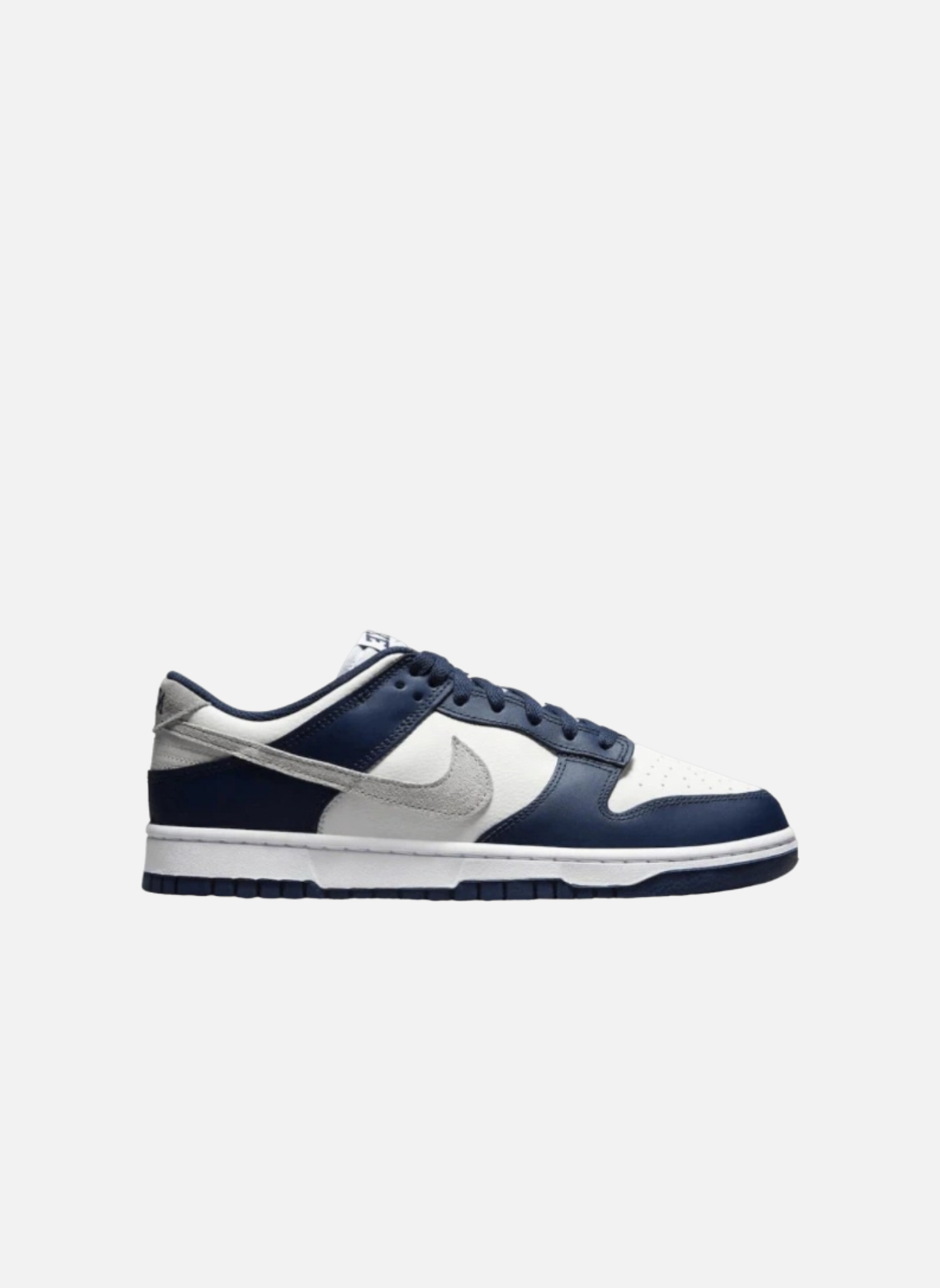 Leather low-top sneakers NIKE White