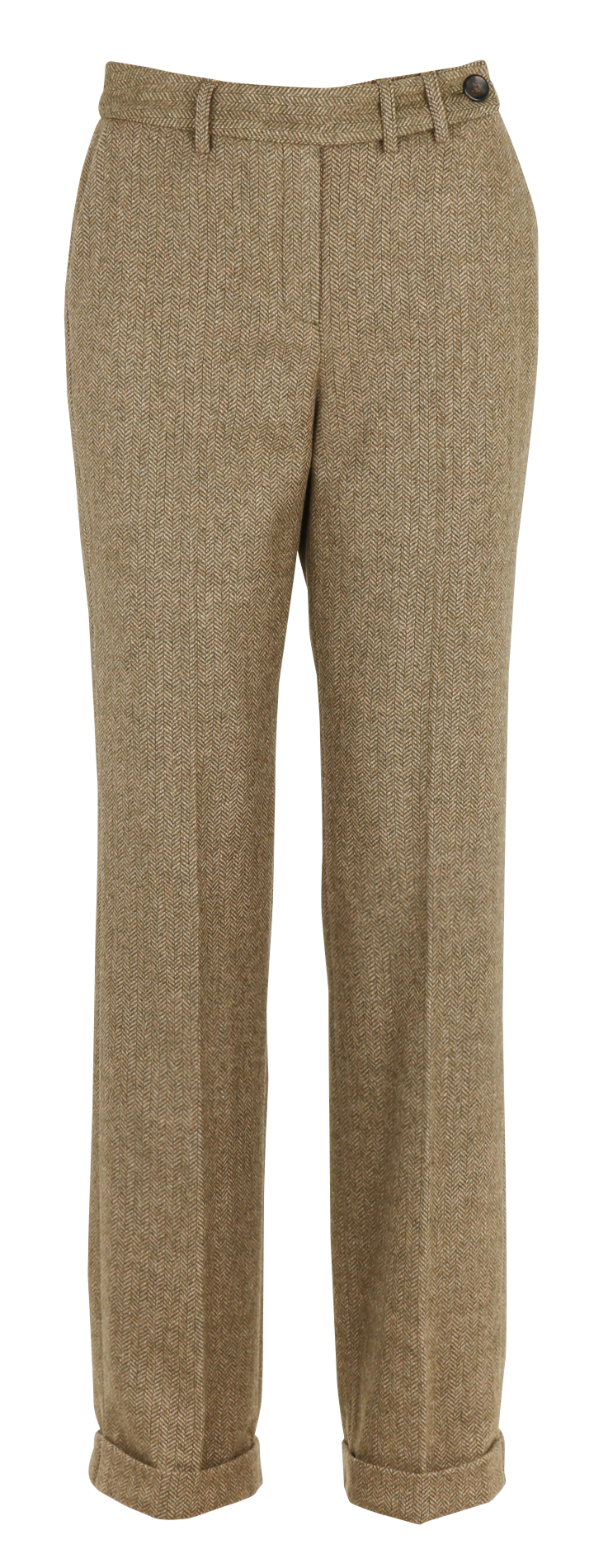 Straight wool trousers MAISON 123 Green