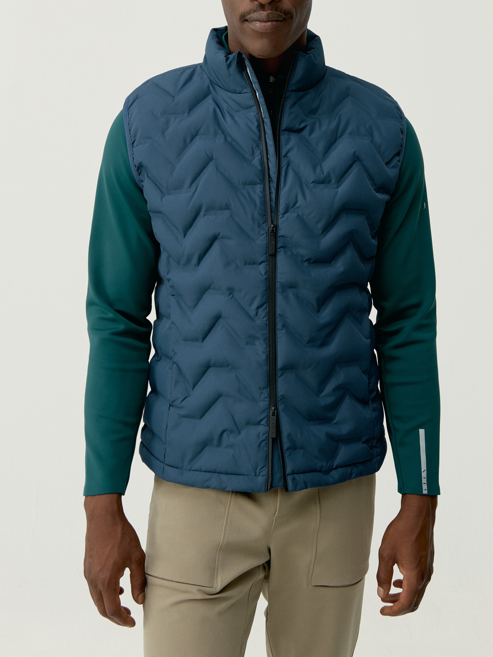 Zip-up performance athleisure sports jacket BORN LIVING YOGA