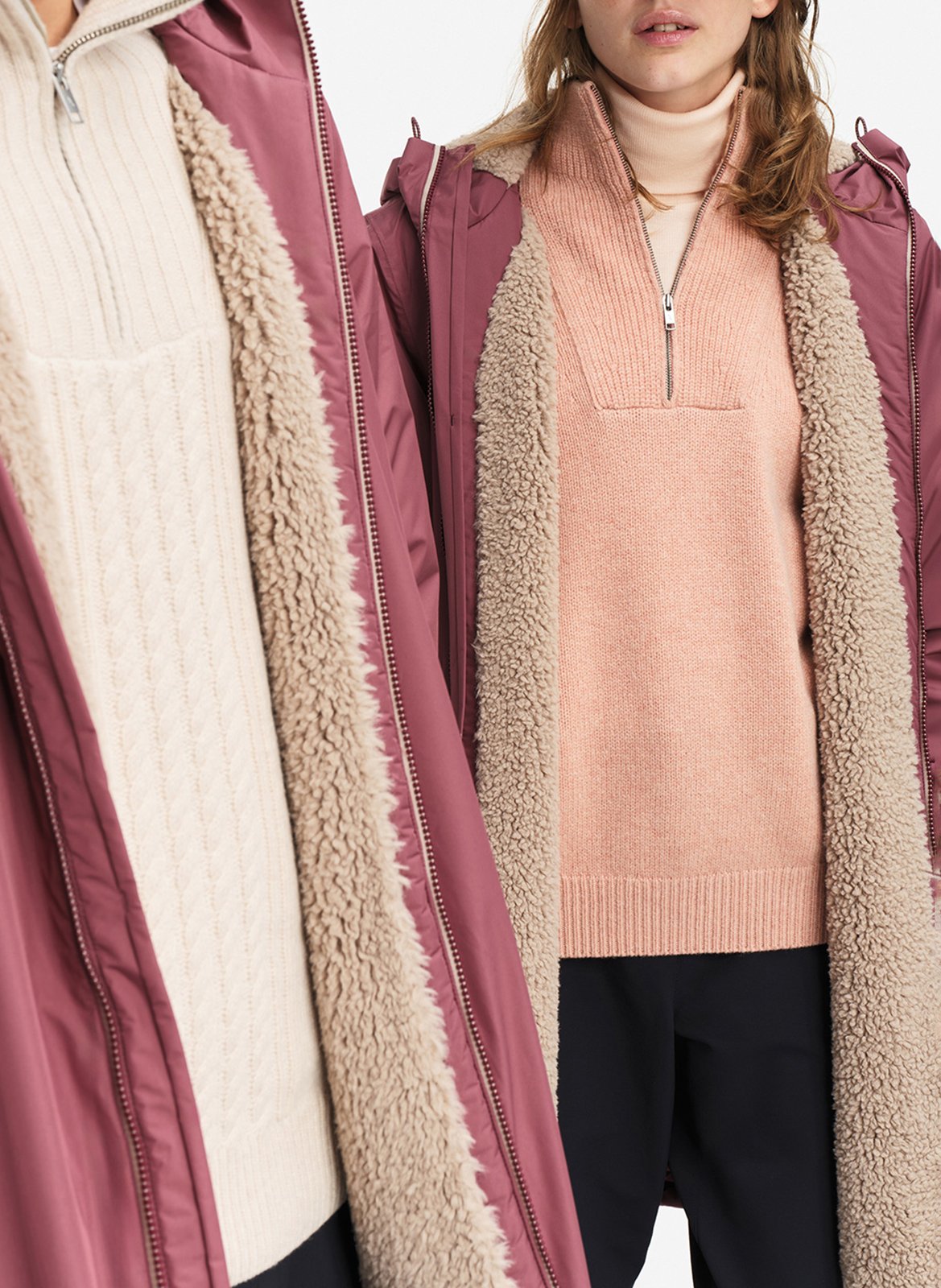 Blouson jacket with hood AIGLE Red