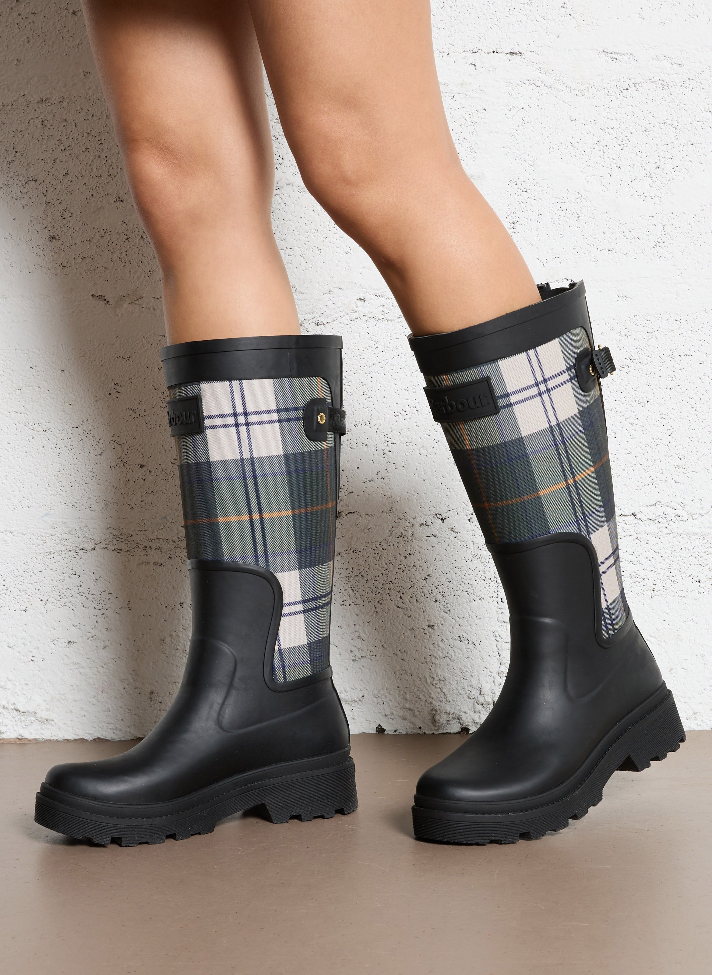 Bottes Tartan BARBOUR Noir