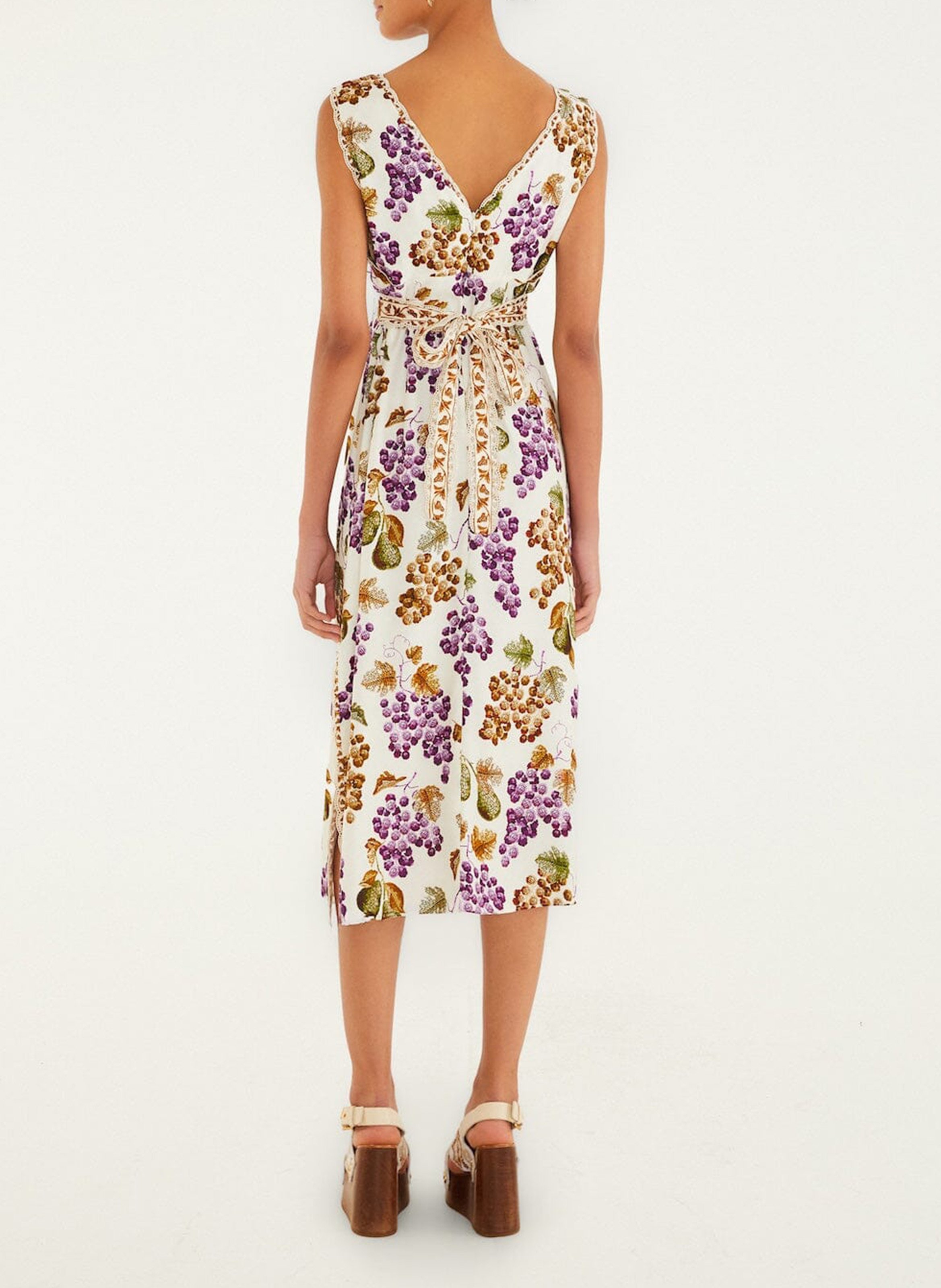 Dana long printed dress FARM RIO Multicolored