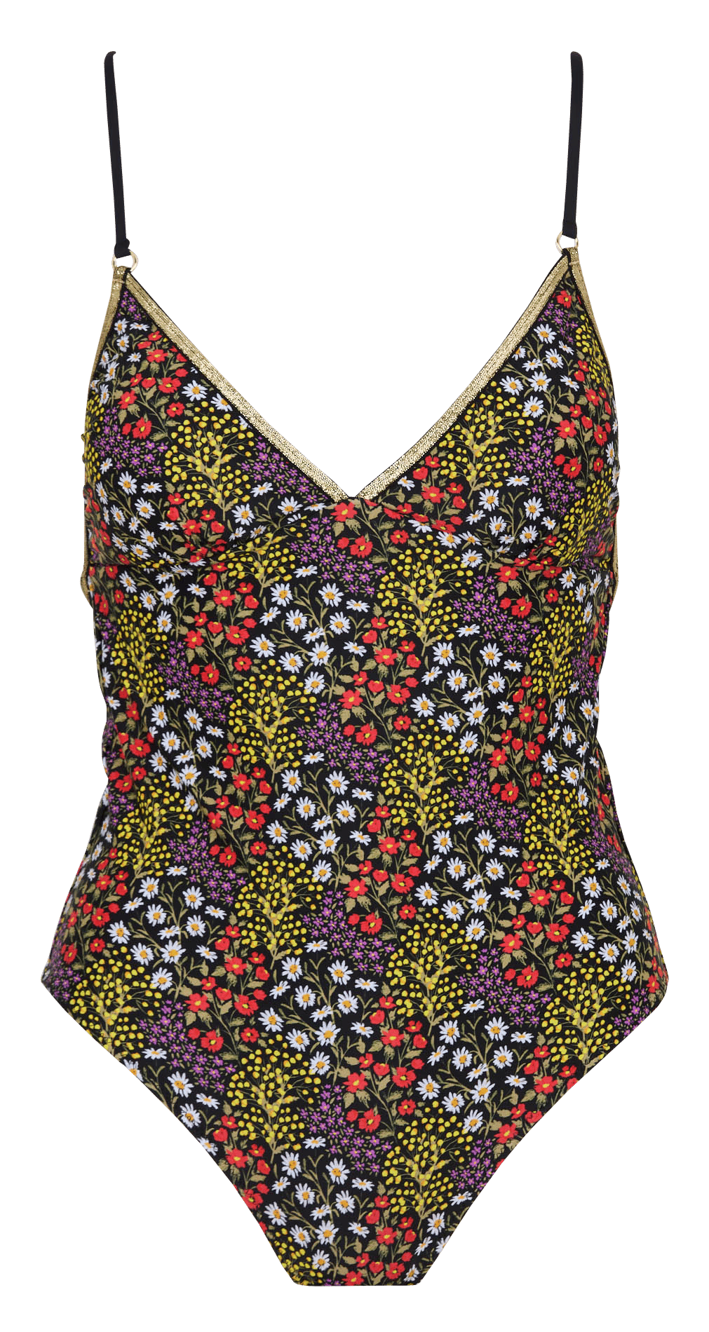 Elaia printed one-piece swimsuit LA NOUVELLE Black