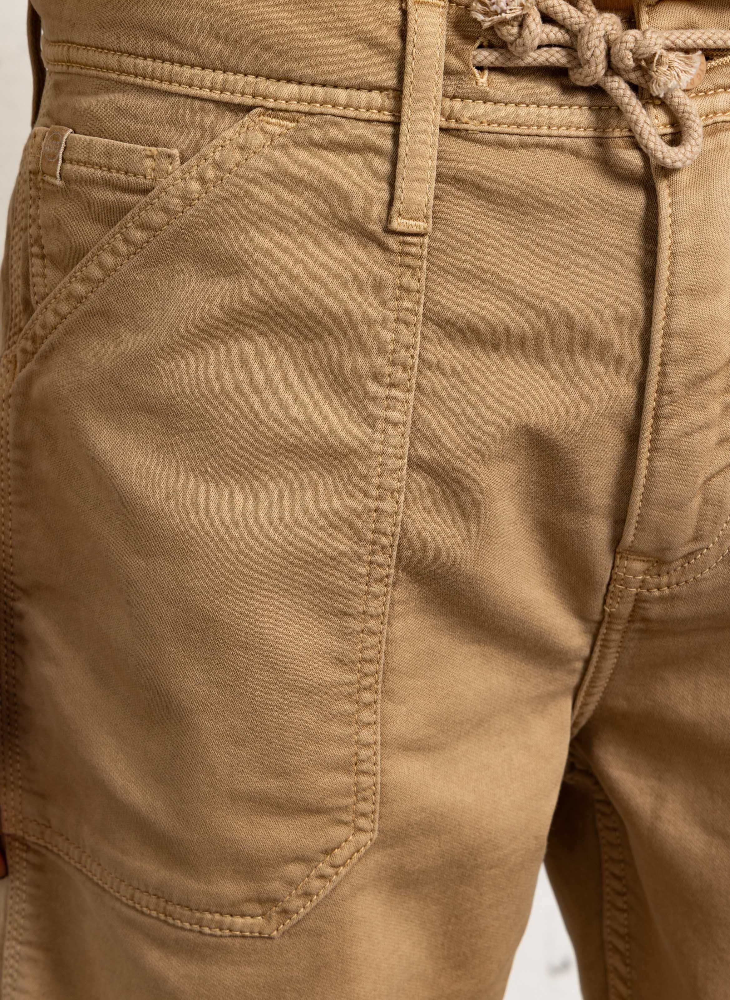 Cotton-blend Bermuda shorts LE TEMPS DES CERISES White