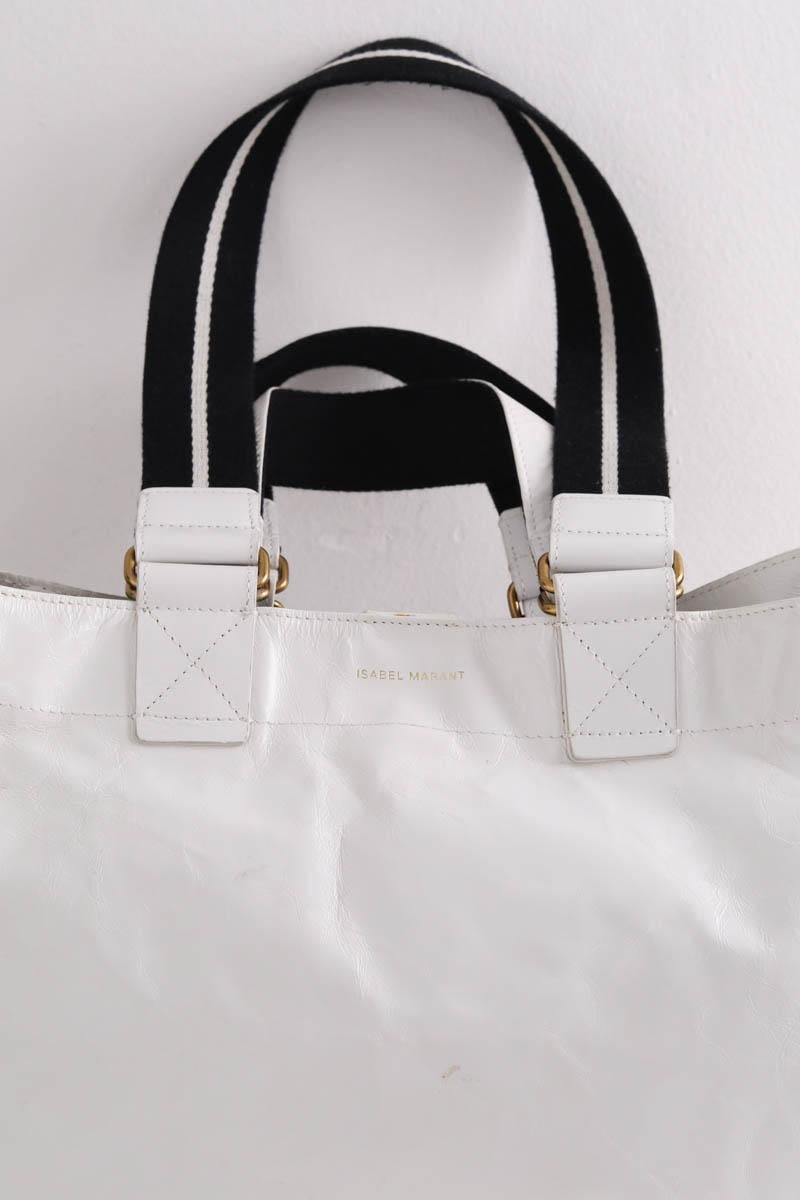 Cabas ISABEL MARANT - Seconde Main Blanc