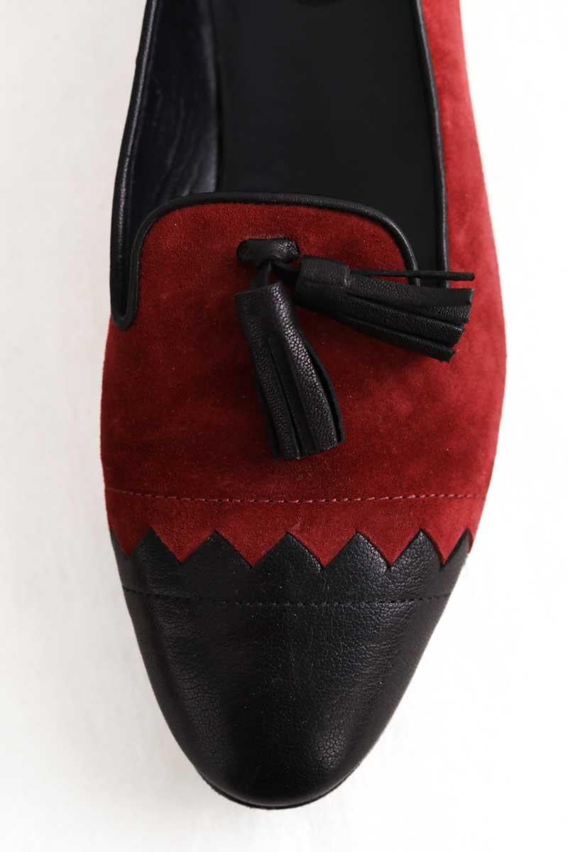 Ballet pumps LONGCHAMP - Seconde Main Red