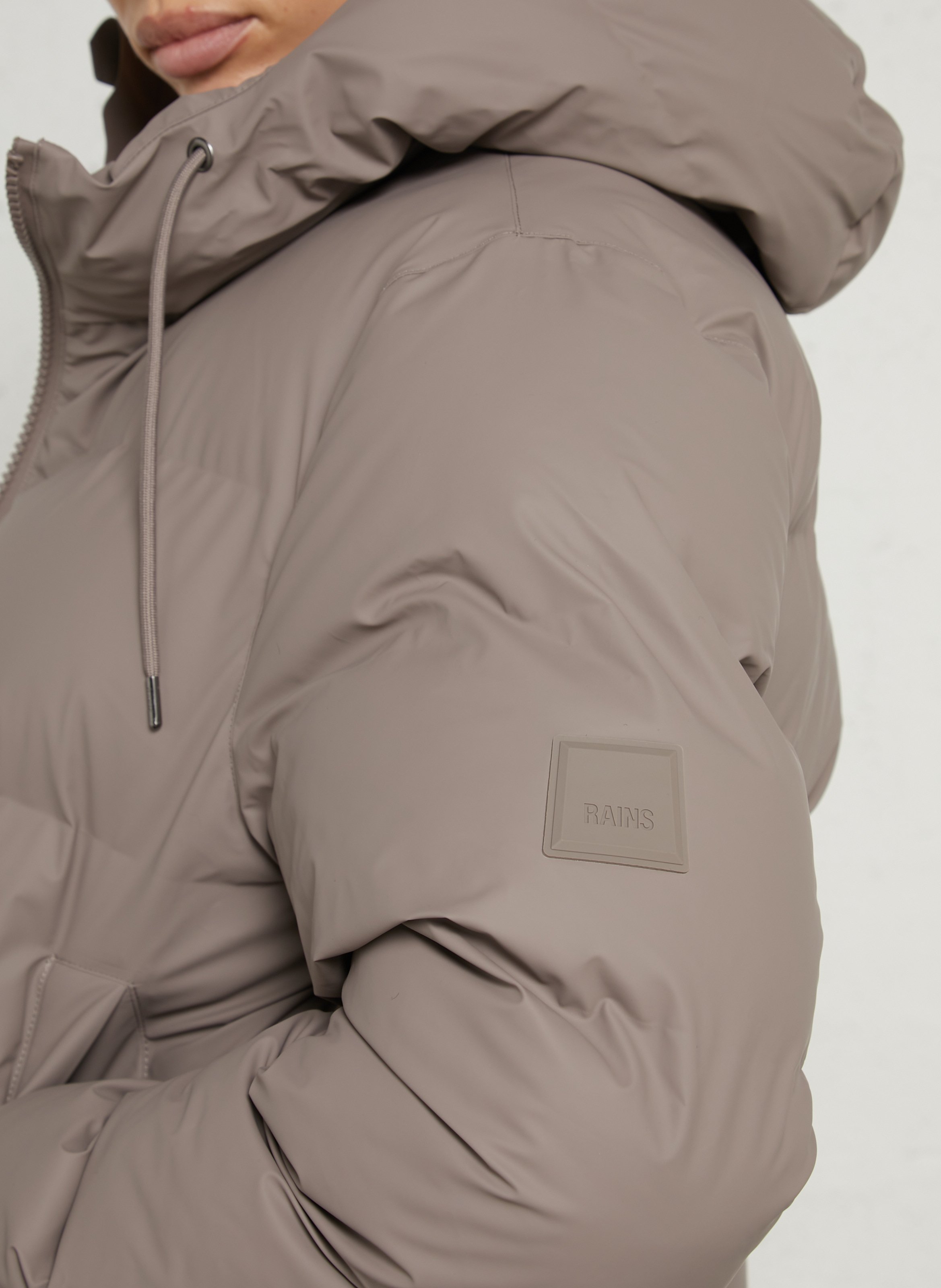 Brookvale Hoody - Daunenjacke RAINS Beige