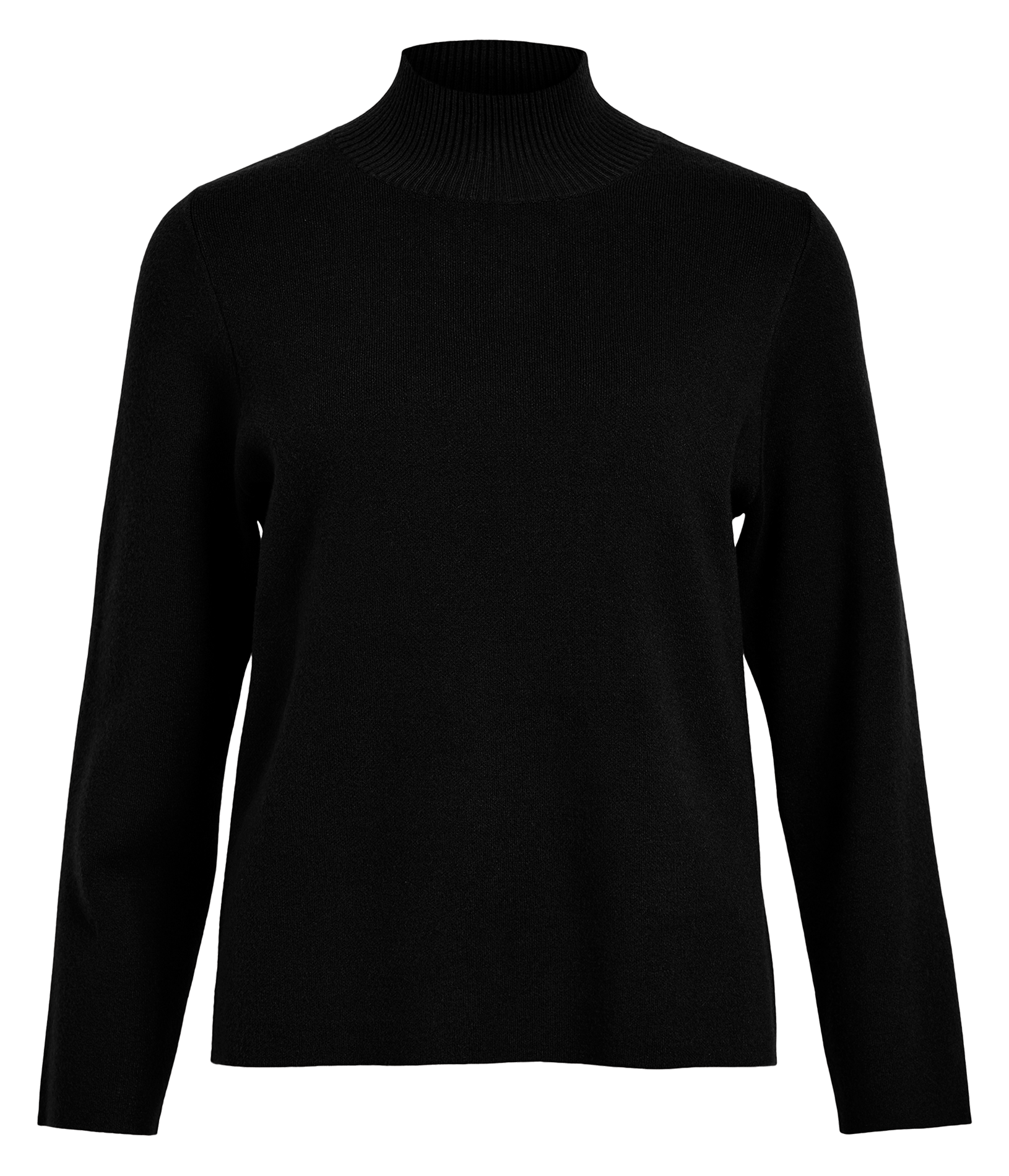 Pull droit col montant VILA Noir