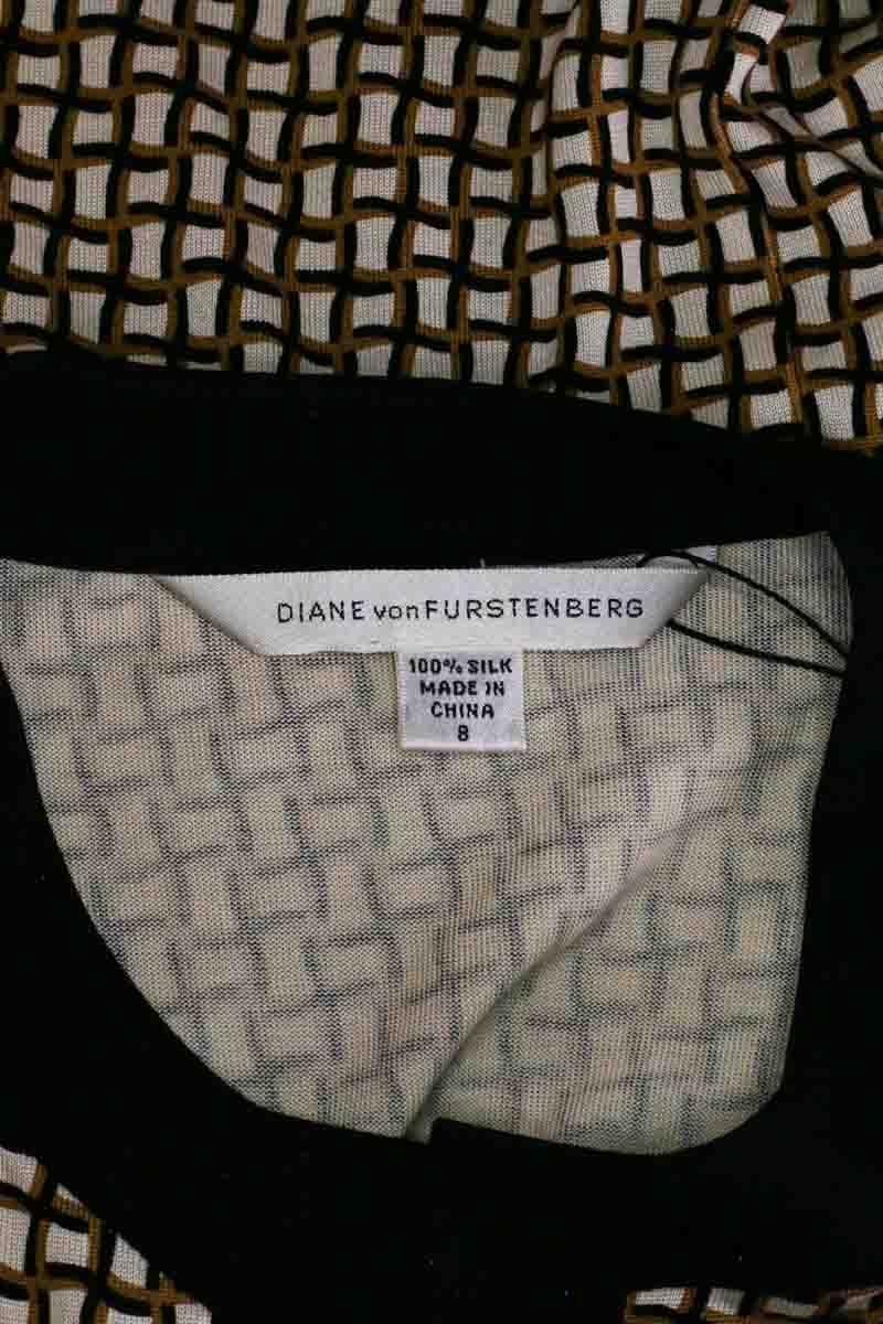 Robe DIANE VON FURSTENBERG - Seconde Main Beige