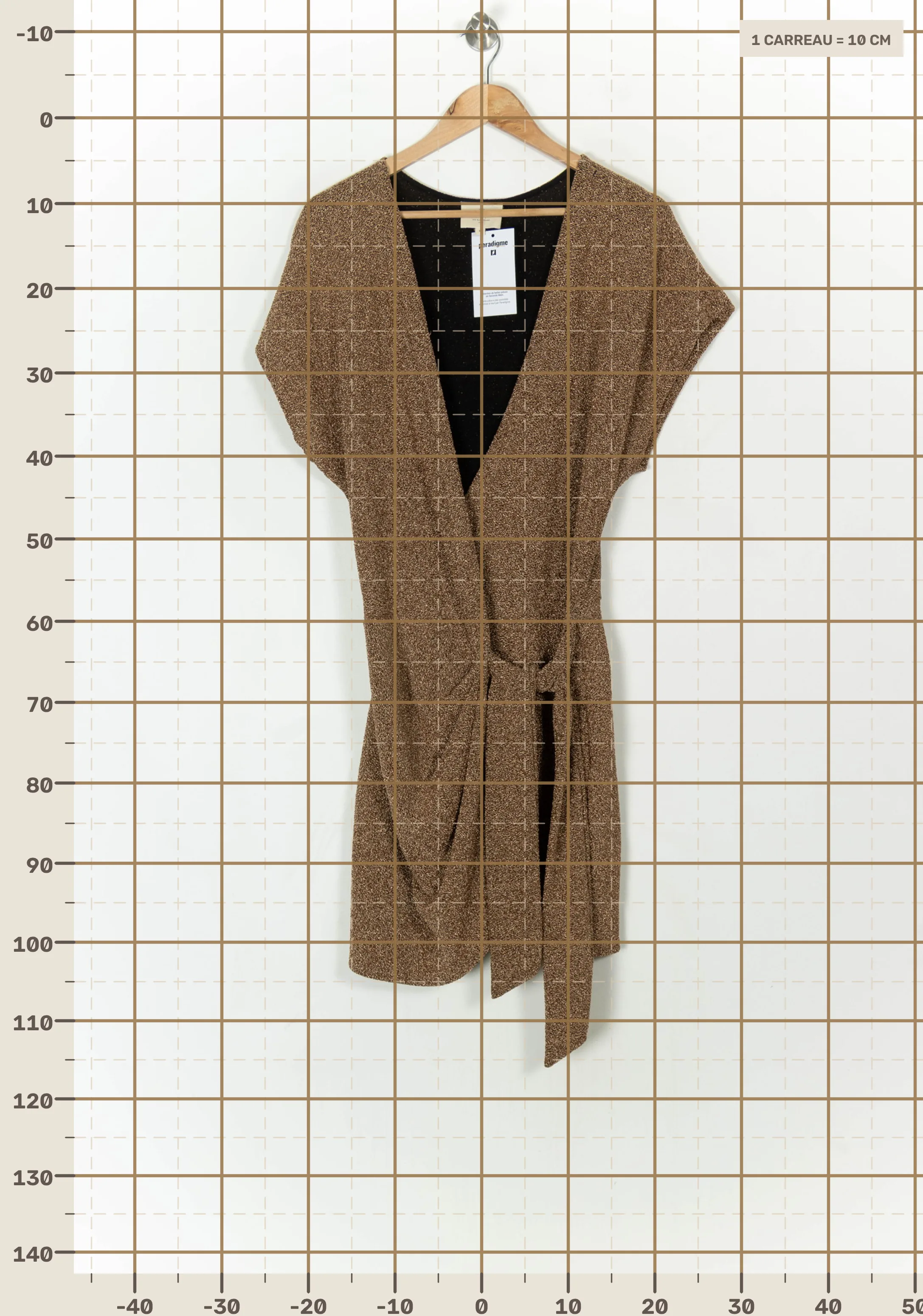 Robe courte & midi SEZANE - Seconde main Jaune