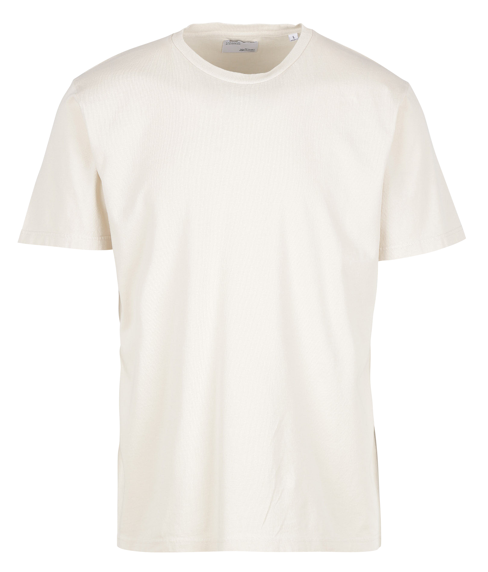 Round-neck organic cotton T-shirt COLORFUL STANDARD White