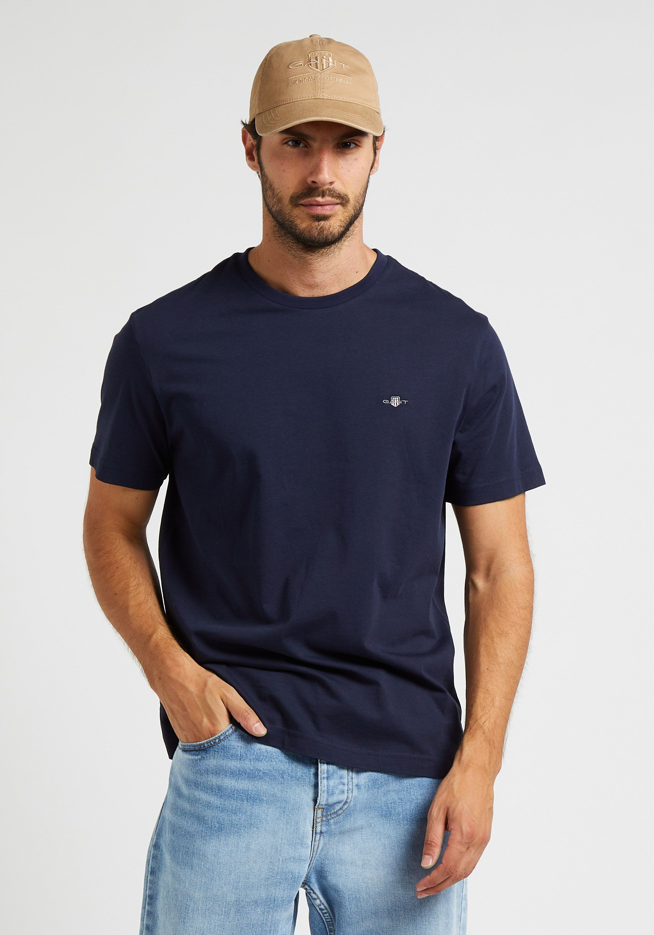 T shirt best sale gant homme