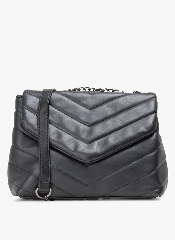 Sac Marque Printemps Paris Sac à Main Matelassé Noir Au Printemps