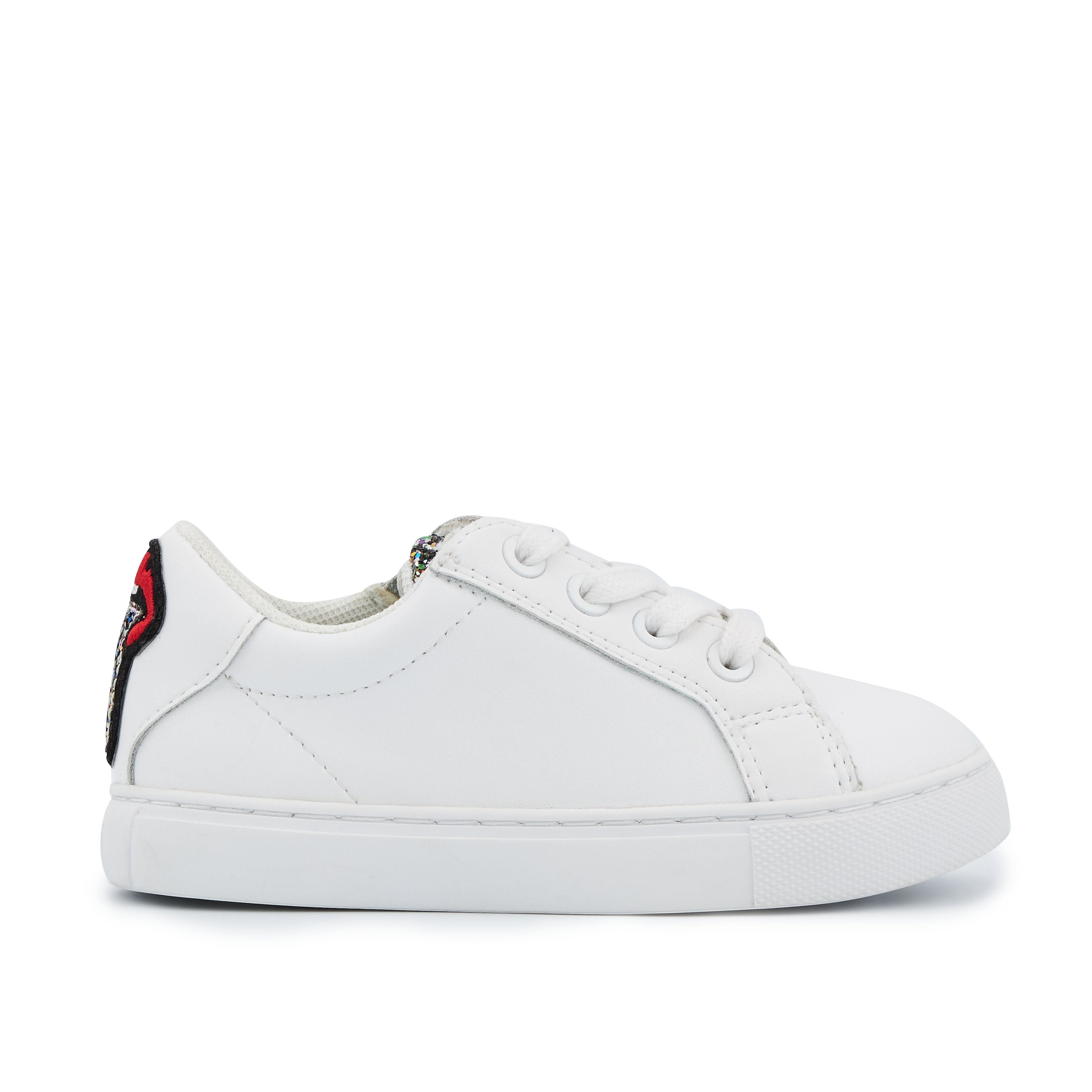 Leather sneakers BONS BAISERS PARIS White